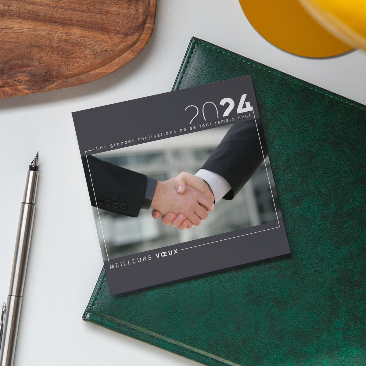 Together | Vœux professionnels • Carte de voeux • Carré photo N° 4