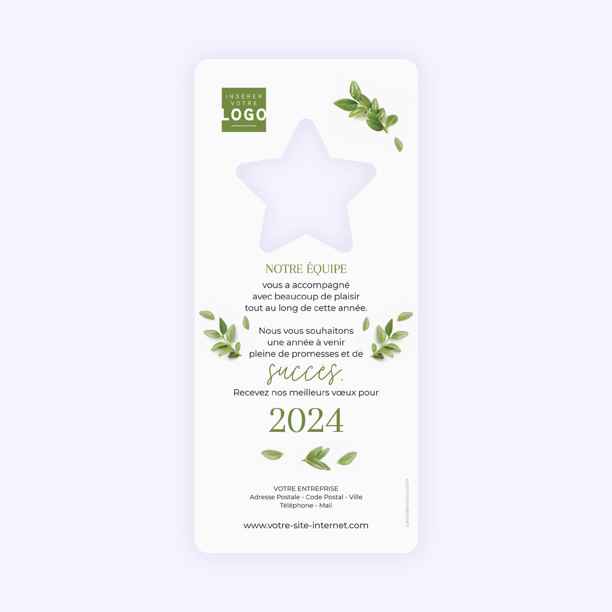 Peace on Earth Wishes | Vœux professionnels • Carte de voeux photo N° 2