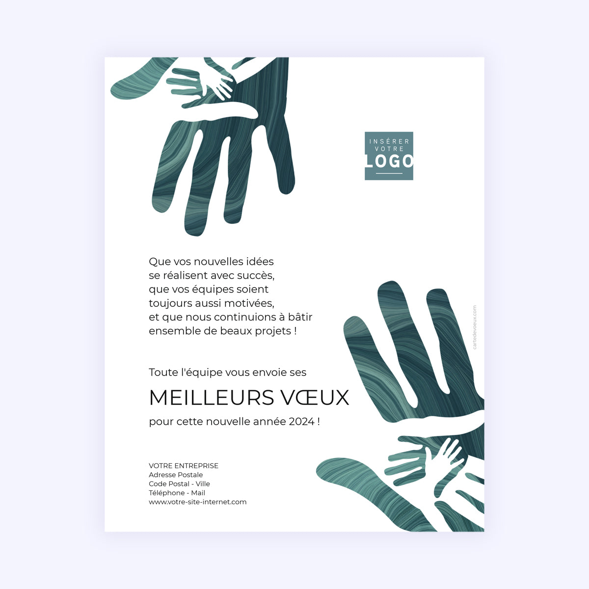 Ensemble | Vœux professionnels • Carte virtuelle photo N° 1