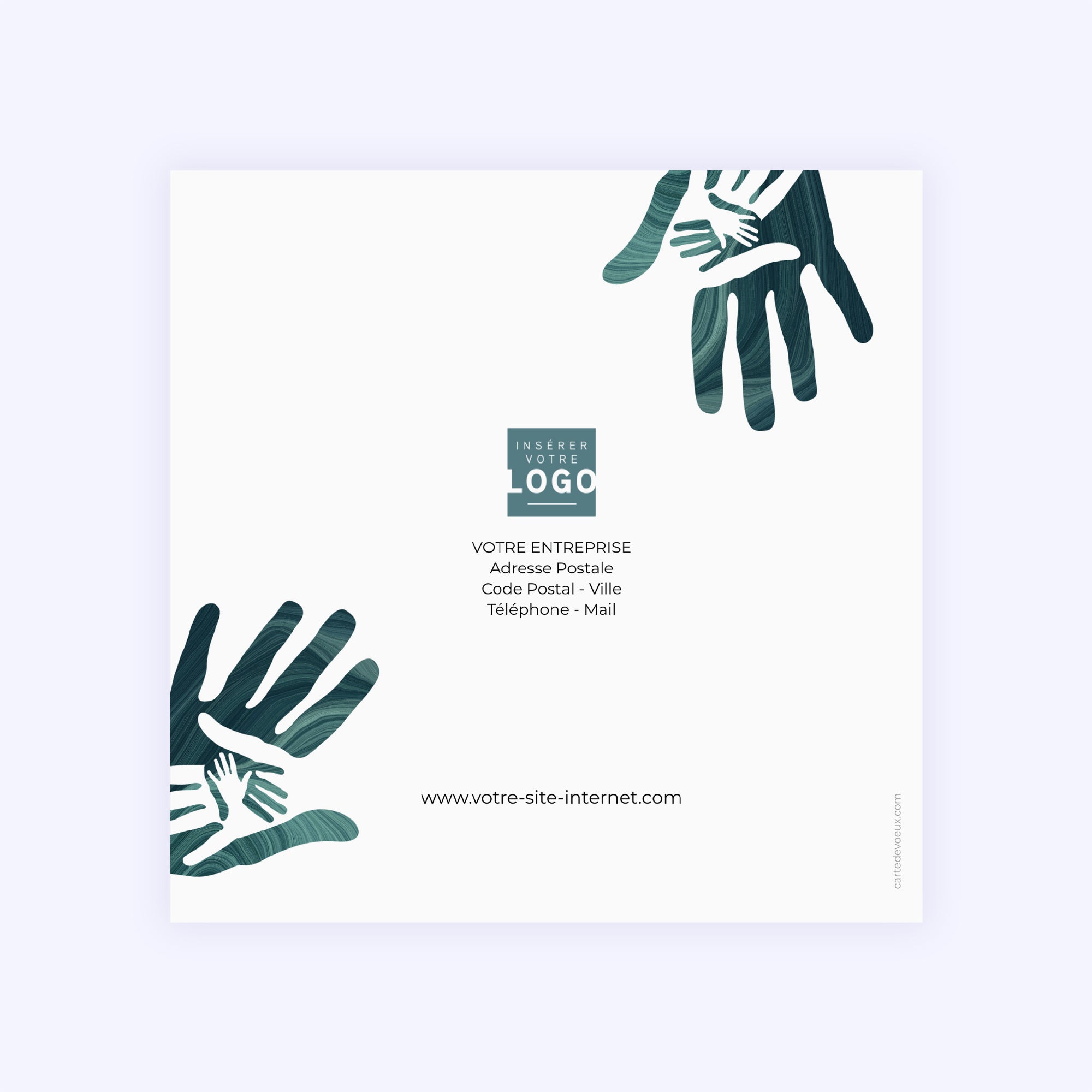 Ensemble | Vœux professionnels • Carte de voeux photo N° 3