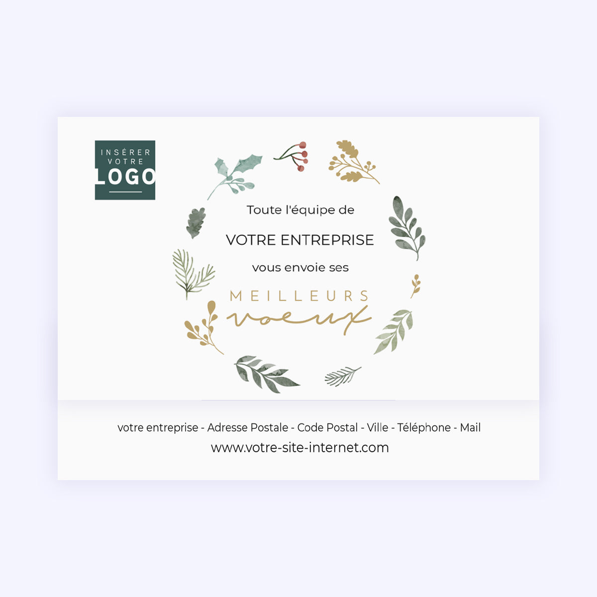 Boule Végétale | Vœux professionnels • Carte chocolats photo N° 4
