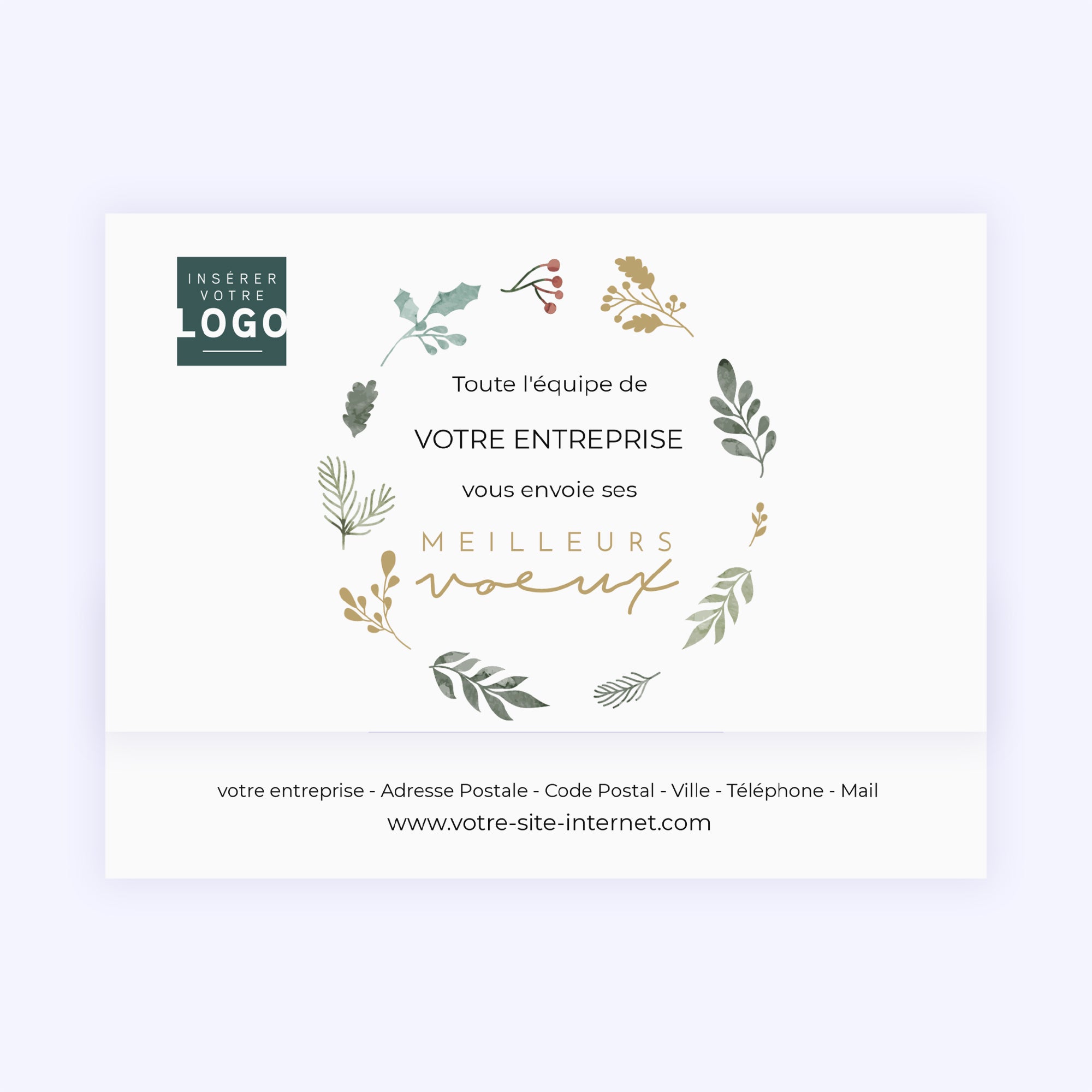 Boule Végétale | Vœux professionnels • Carte chocolats • Chocolats photo N° 4