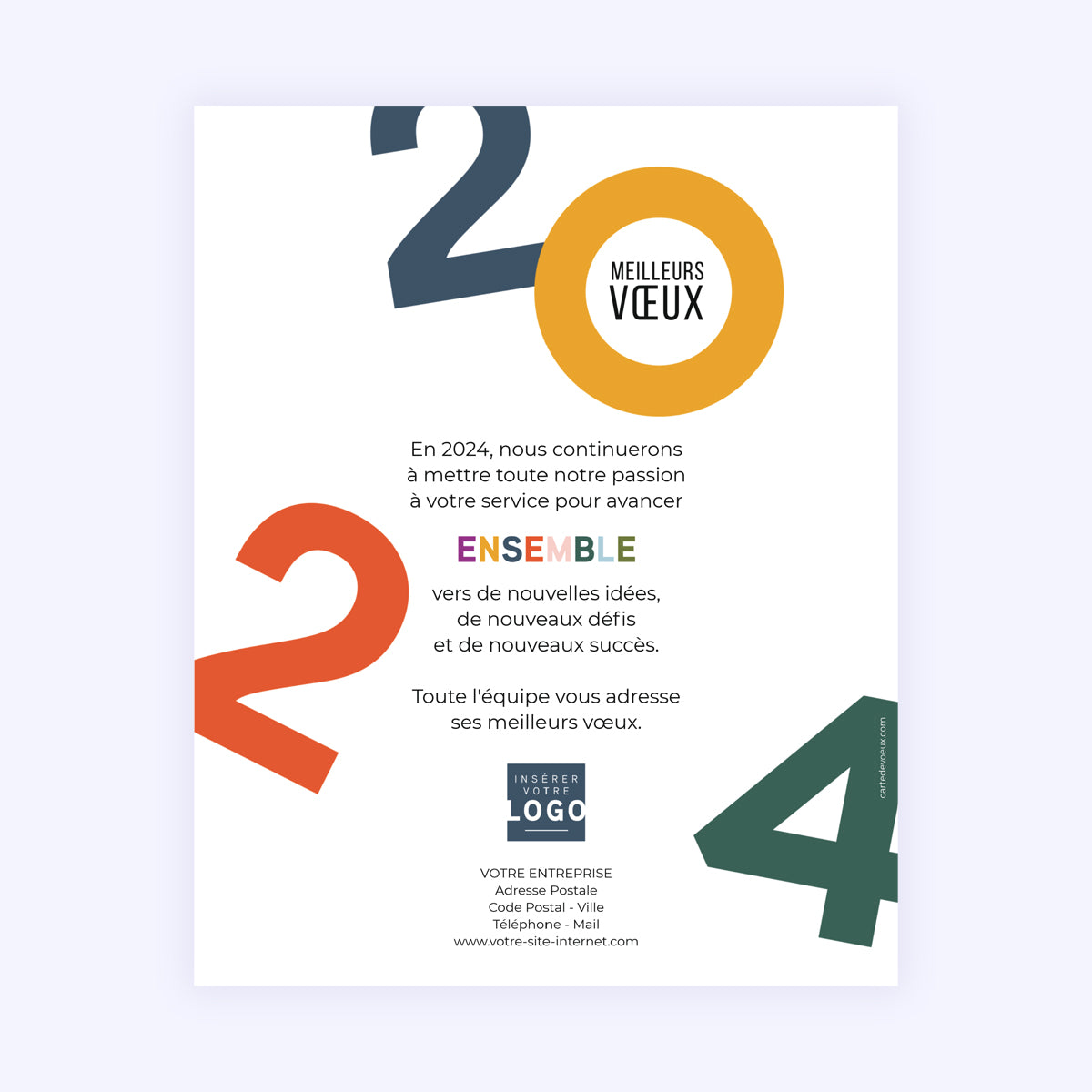 Pop Style | Vœux professionnels • Carte virtuelle • eCard Image photo N° 1