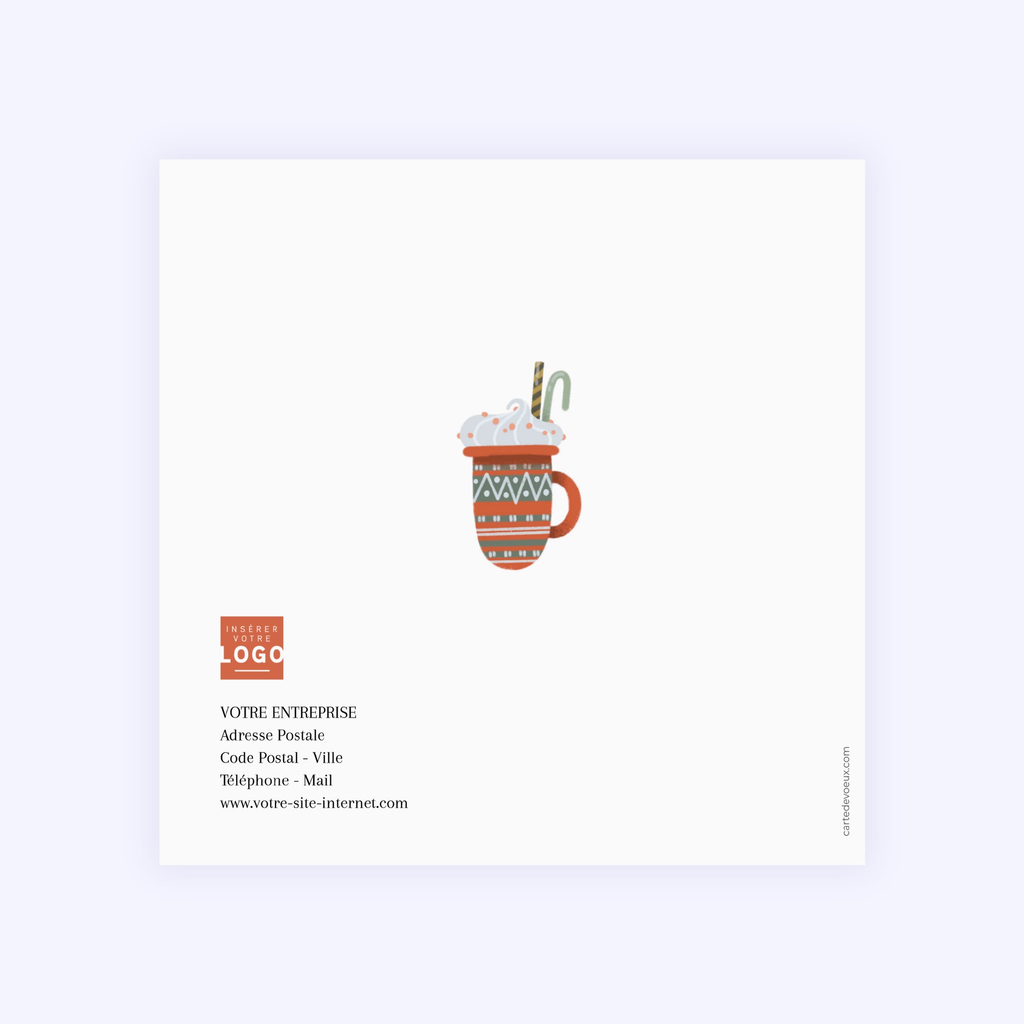 Christmas Gift | Vœux professionnels • Carte de voeux photo N° 3