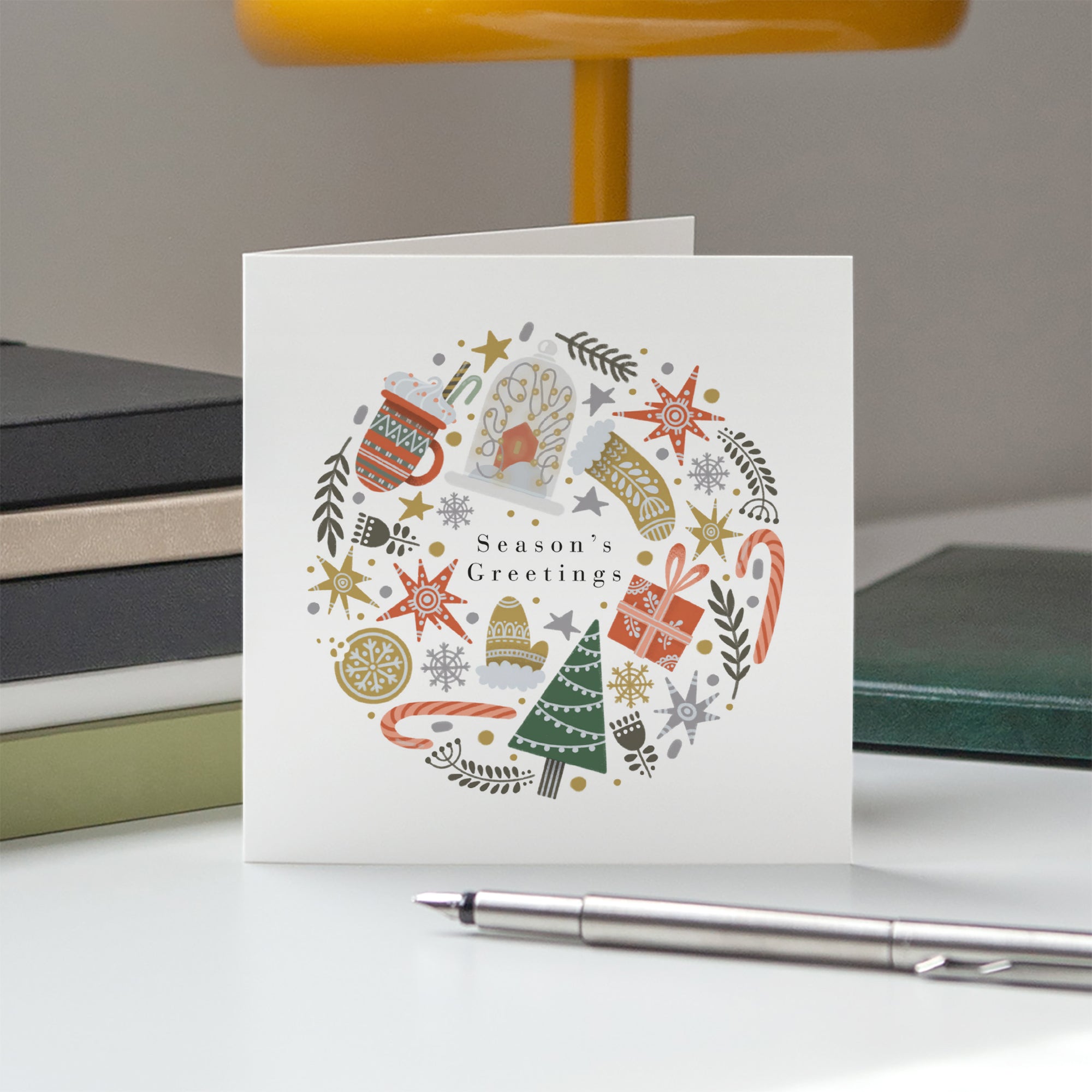 Christmas Gift | Vœux professionnels • Carte de voeux photo N° 5