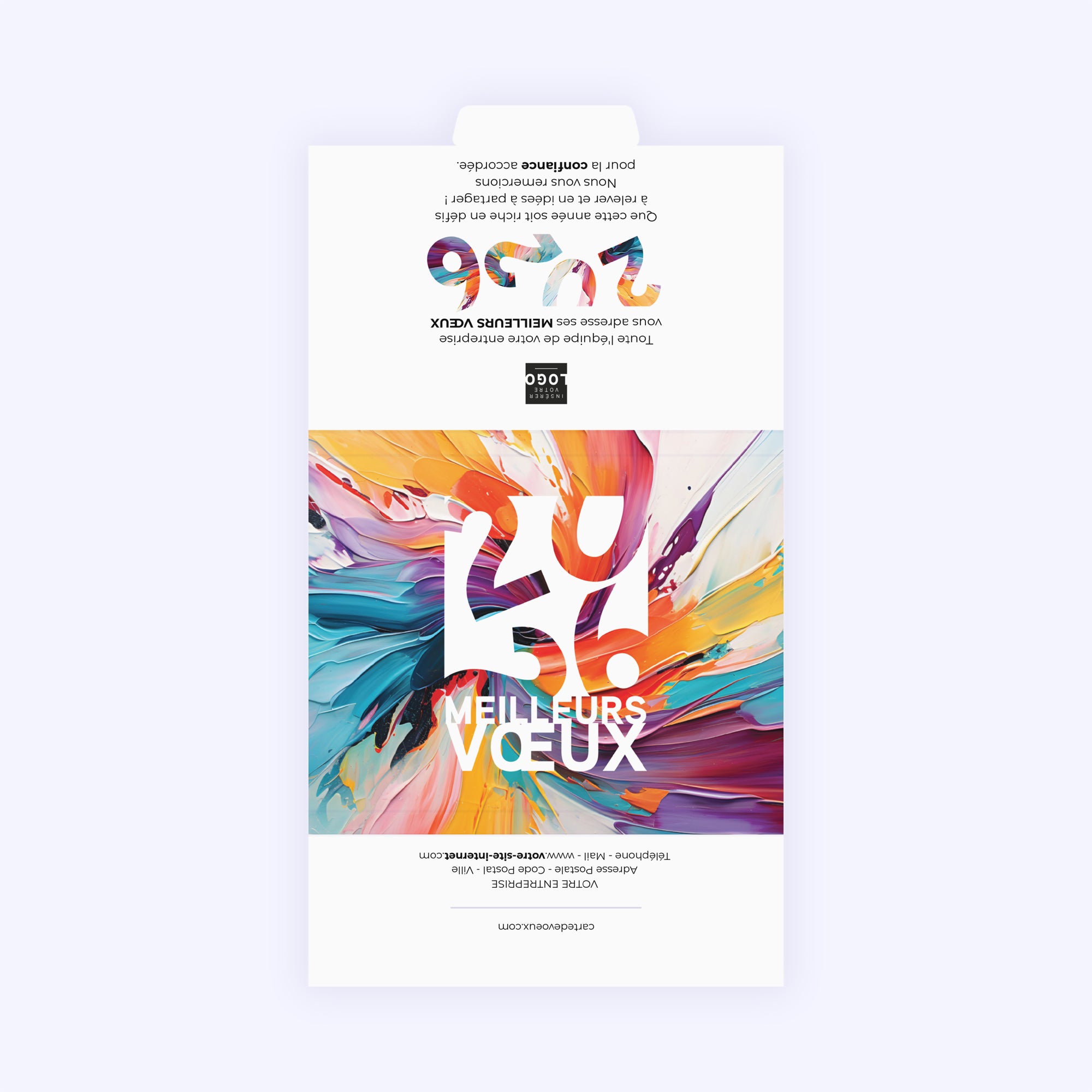 Eclat coloré | Vœux professionnels • Boite chocolat personnalisée • Maxim's de Paris photo N° 3