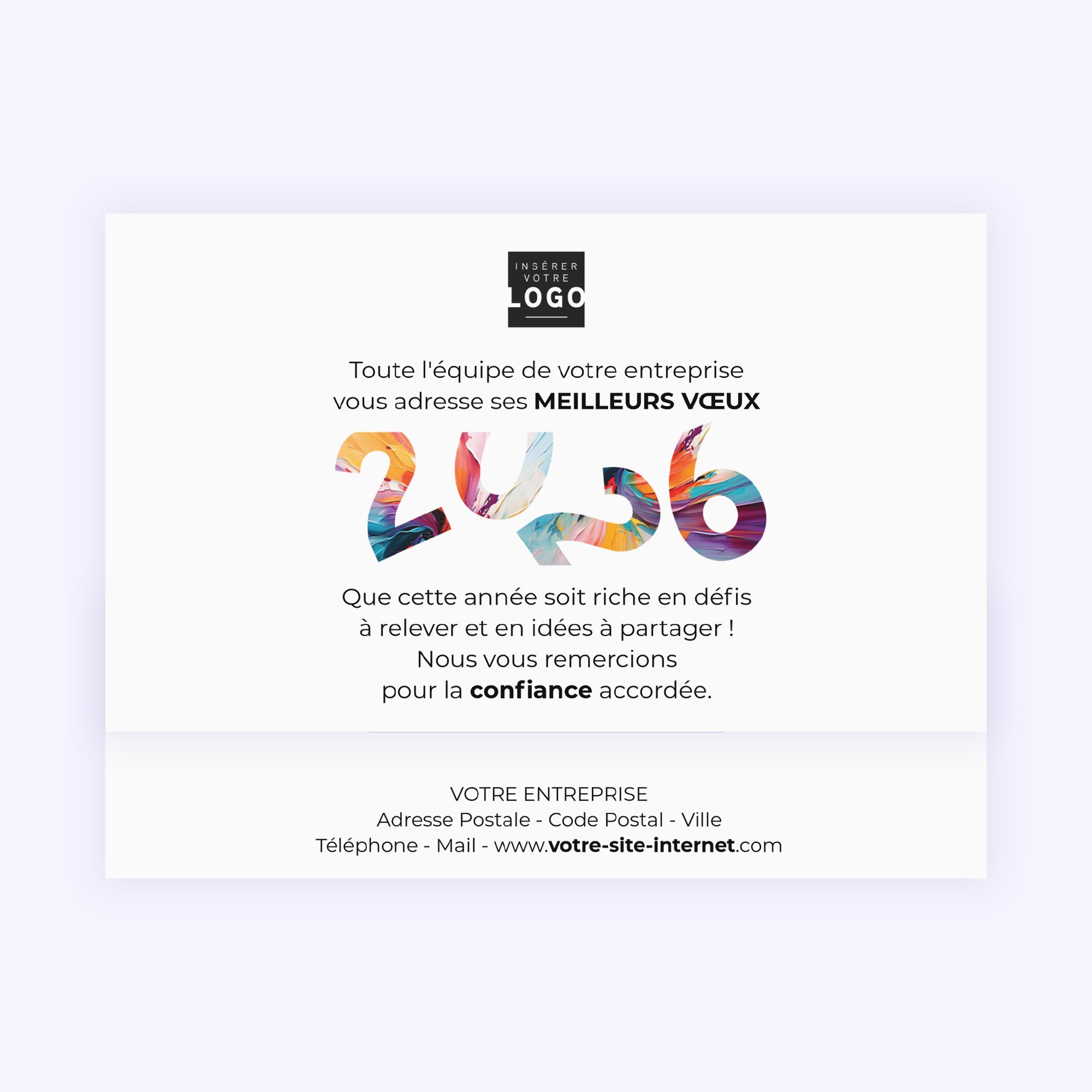 Eclat coloré | Vœux professionnels • Boite chocolat personnalisée • Maxim's de Paris photo N° 4