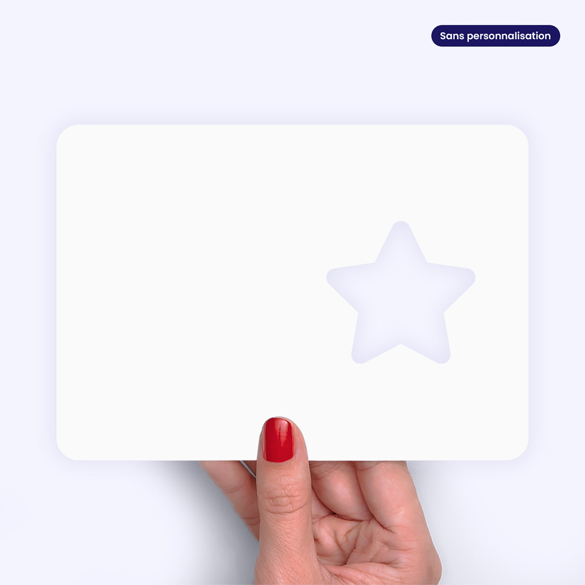 Pages ouvertes | Vœux professionnels • Carte de voeux • Horizontal étoile photo N° 3
