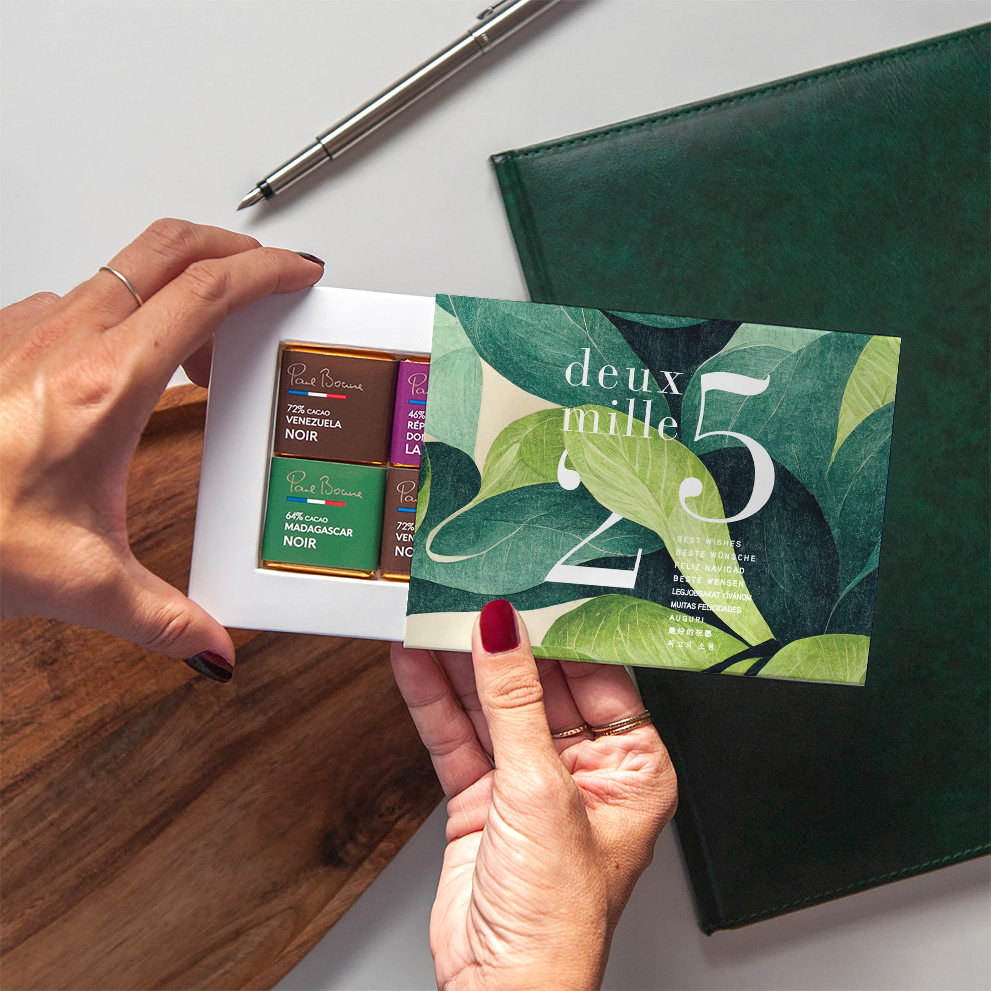 Welcome to the jungle | Vœux professionnels • Boite chocolat personnalisée • Maxim's de Paris photo N° 2