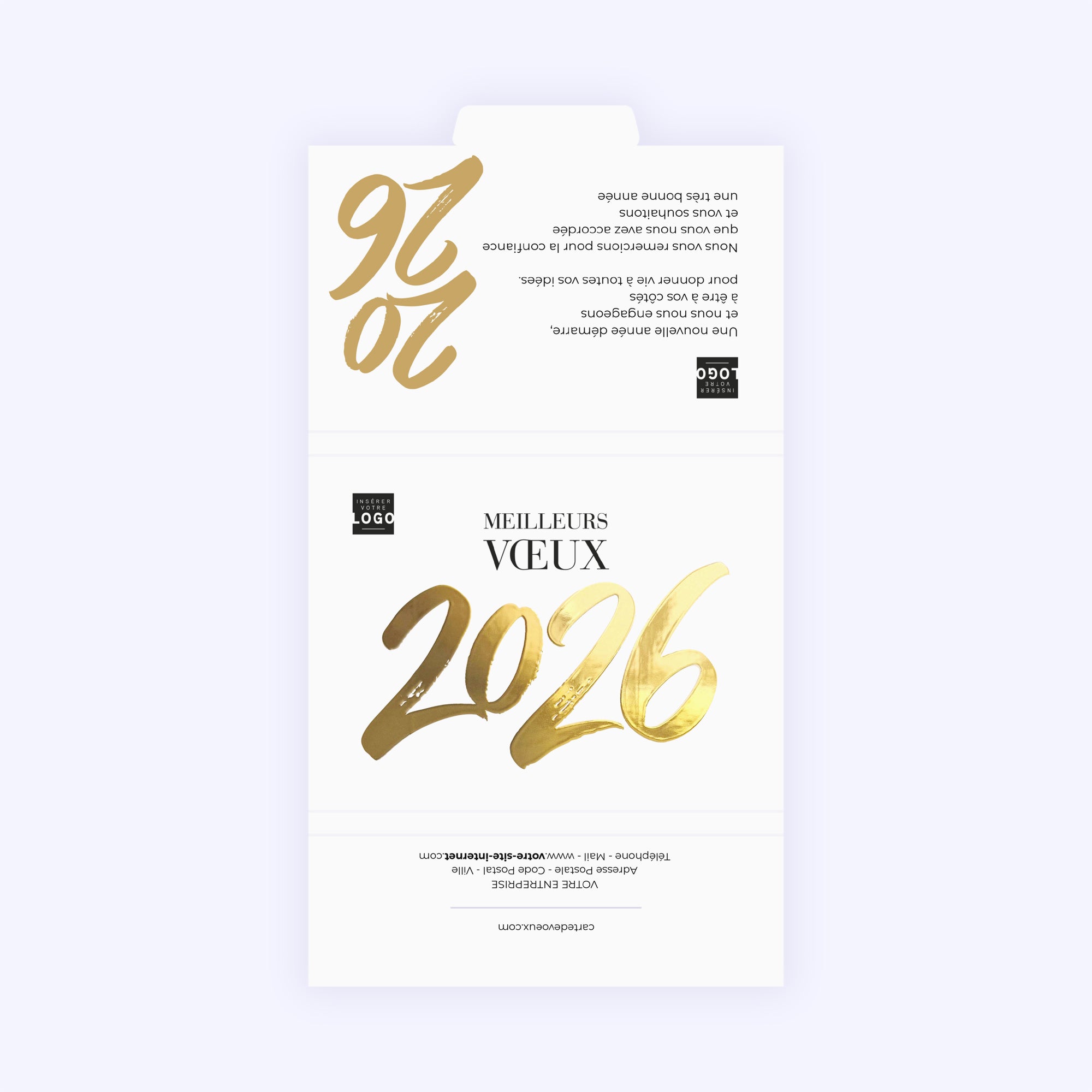 Brush élégant | Vœux professionnels • Boite chocolat personnalisée • Maxim's de Paris photo N° 3