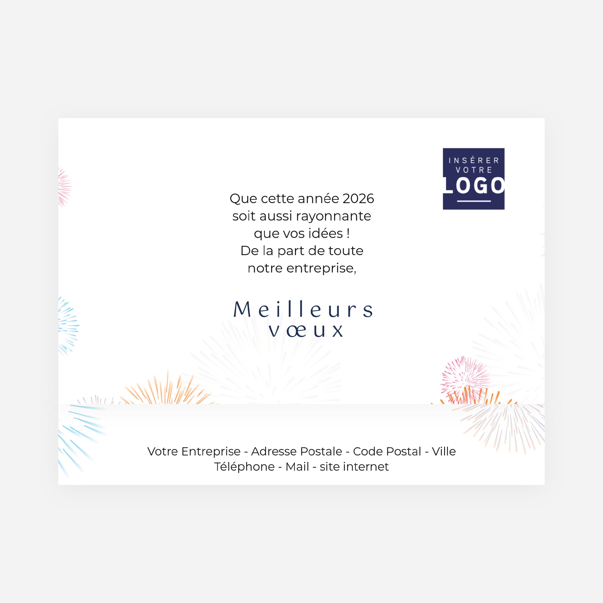 Fireworks | Vœux professionnels • Boite chocolat personnalisée • Maxim's de Paris photo N° 4