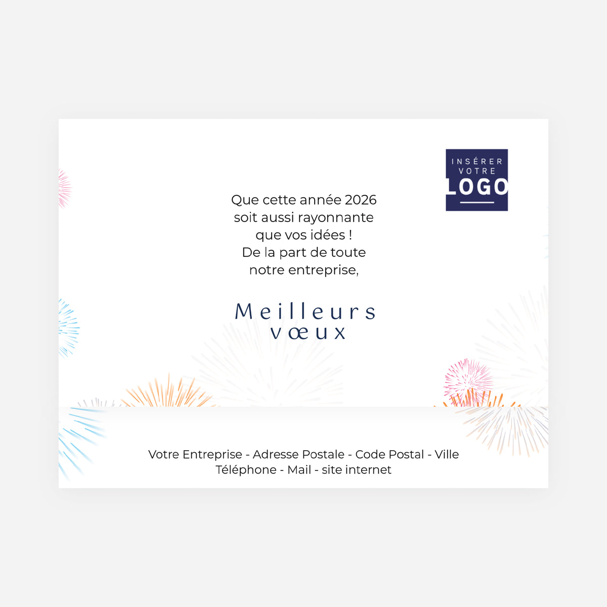 Fireworks | Vœux professionnels • Boite chocolat personnalisée • Maxim's de Paris photo N° 4