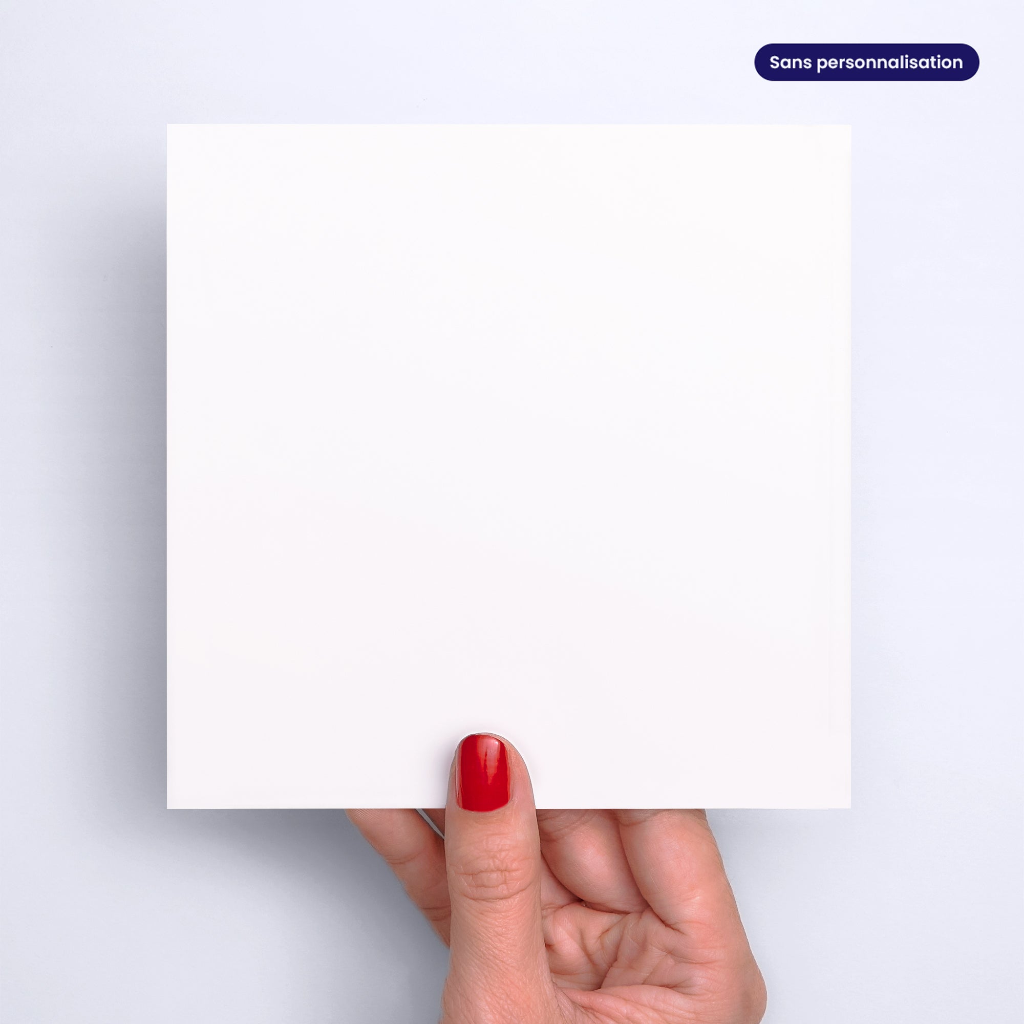 Découpages de noël | Vœux professionnels • Carte de voeux • Carré photo N° 3