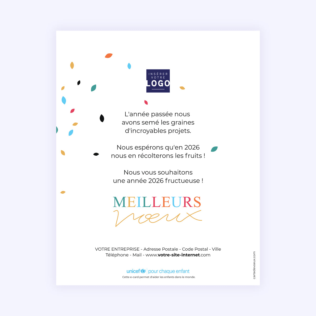 Arbre de vie | Vœux professionnels • Carte virtuelle • eCard Image photo N° 1