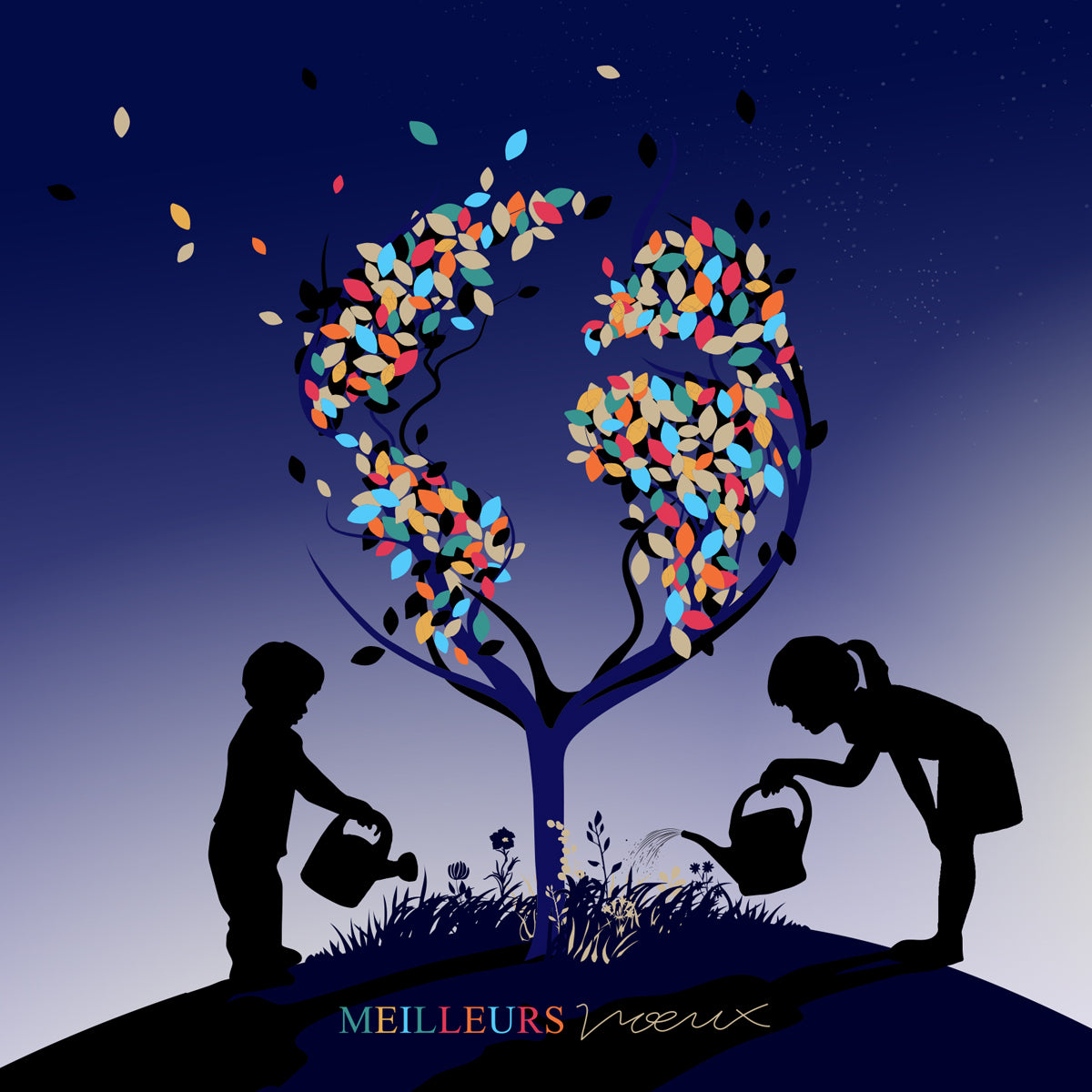 Arbre de vie | Vœux professionnels • Carte virtuelle • eCard Vidéo photo N° 1