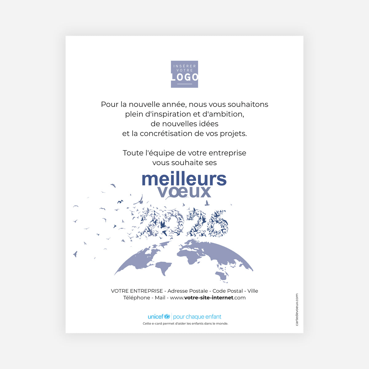 Pour chaque enfant, un avenir | Vœux professionnels • Carte virtuelle • eCard Image photo N° 1