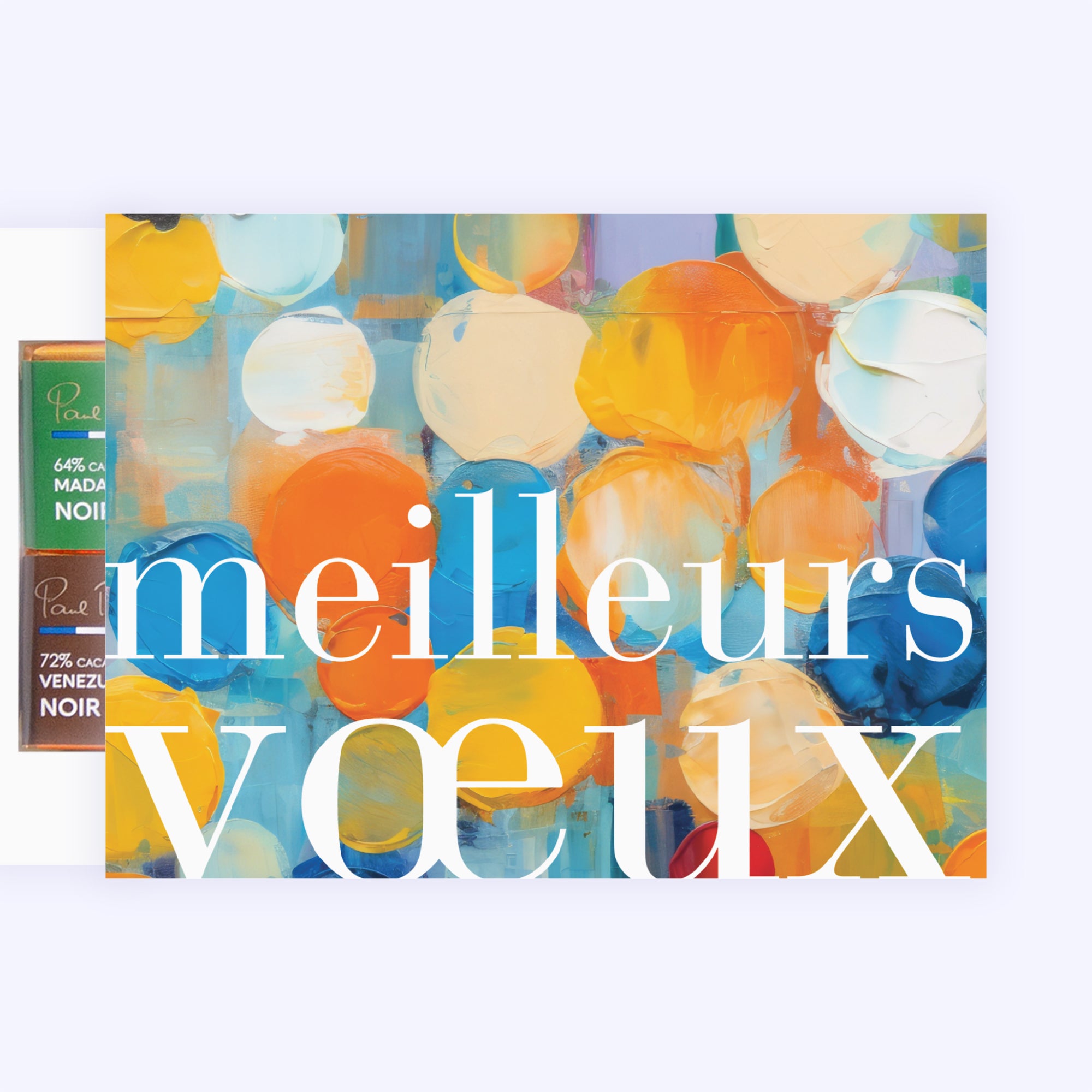 Peinture artistique | Vœux professionnels • Boite chocolat personnalisée • Maxim's de Paris photo N° 1