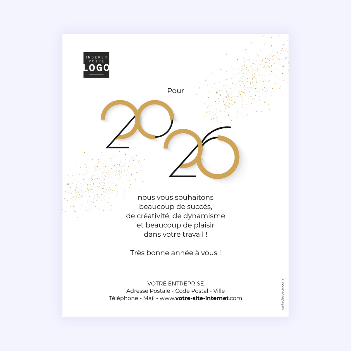 Graphique Style | Vœux professionnels • Carte virtuelle • eCard Image photo N° 1