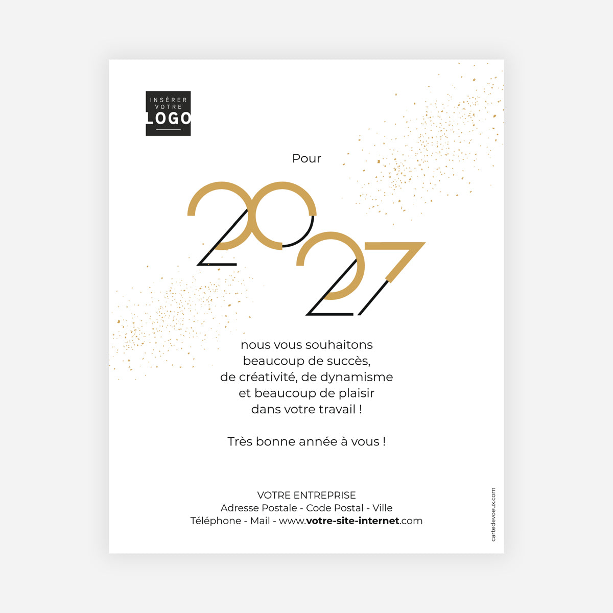 Graphique Style | Vœux professionnels • Carte virtuelle • eCard Image photo N° 1