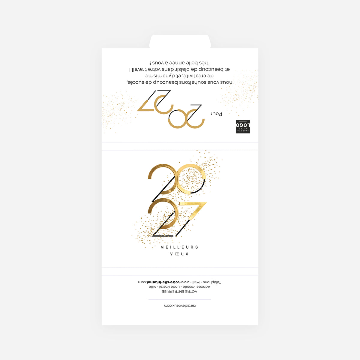 Graphique Style | Vœux professionnels • Boite chocolat personnalisée • Chocolats Maxim's photo N° 3