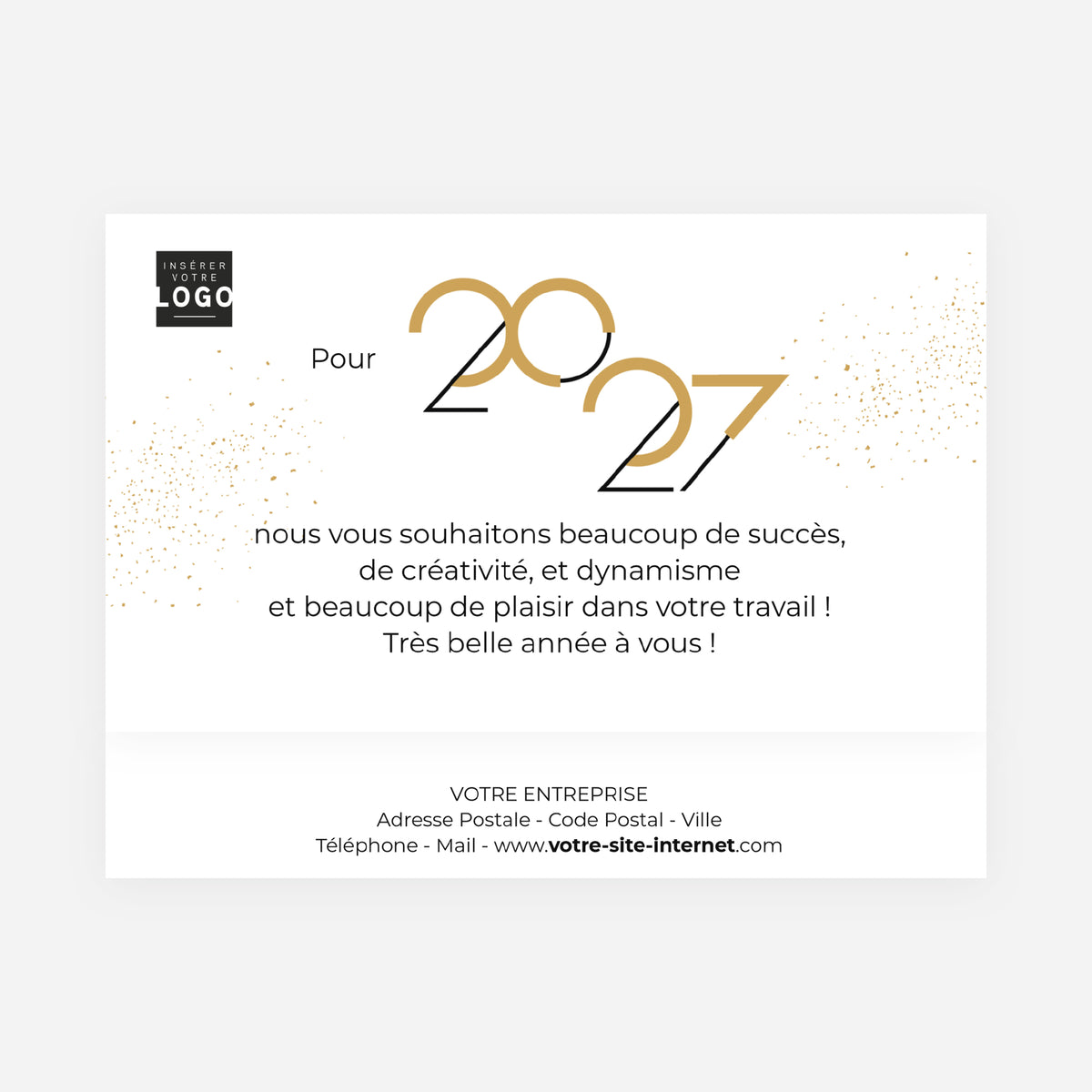 Graphique Style | Vœux professionnels • Boite chocolat personnalisée • Chocolats Maxim's photo N° 4