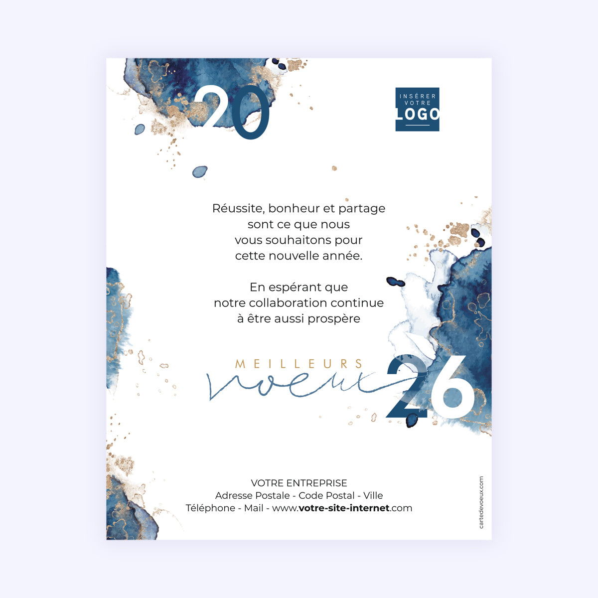 Poussière d'étoile | Vœux professionnels • Carte virtuelle • eCard Image photo N° 1