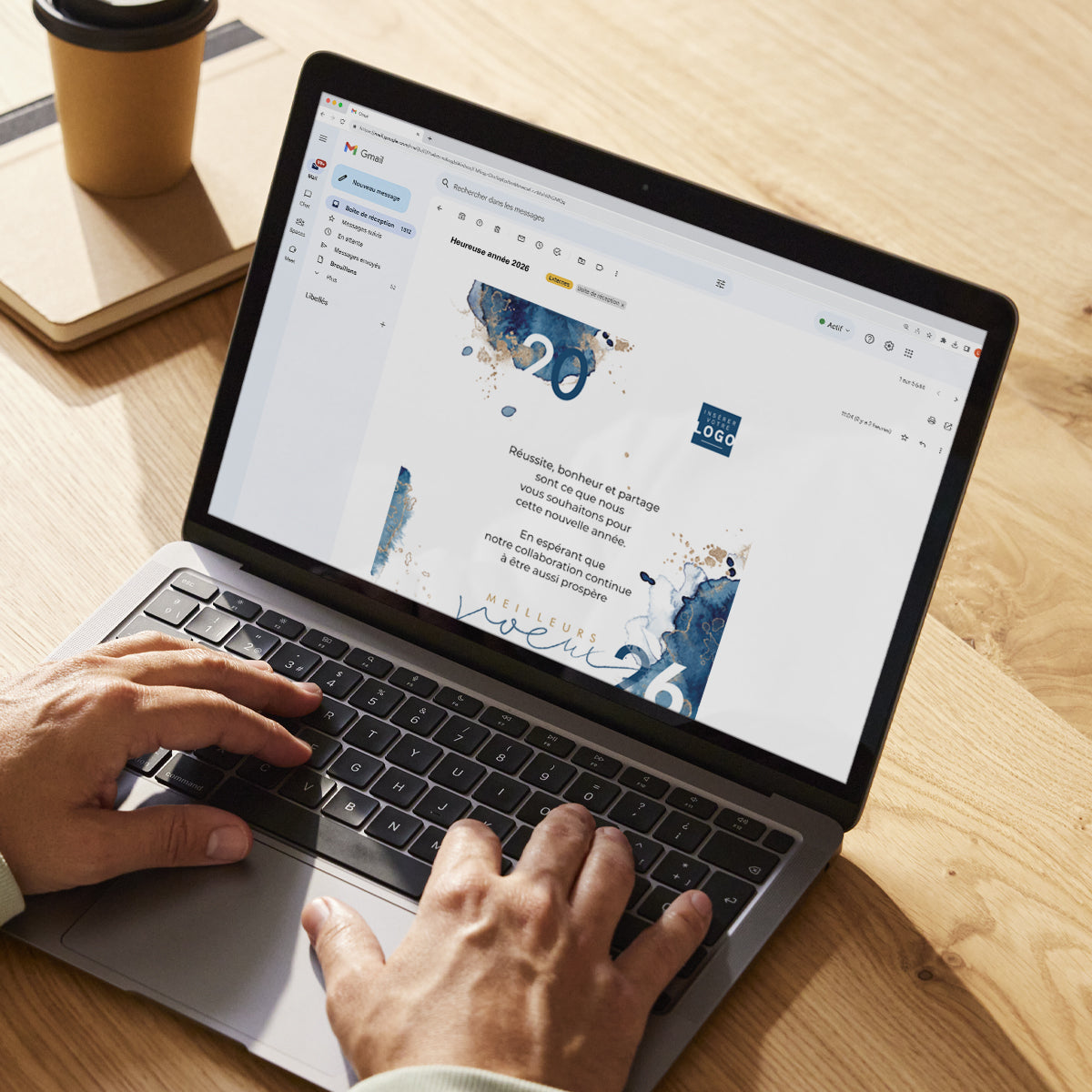 Poussière d'étoile | Vœux professionnels • Carte virtuelle • eCard Image photo N° 3