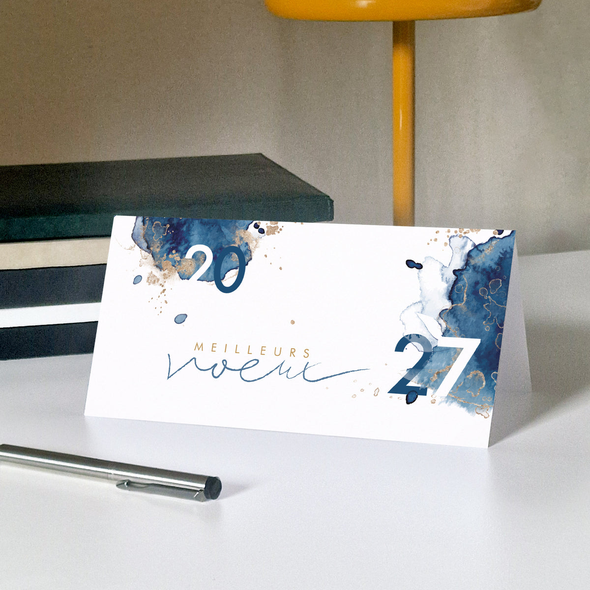 Poussière d'étoile | Vœux professionnels • Carte de voeux • Panoramique pliable photo N° 5