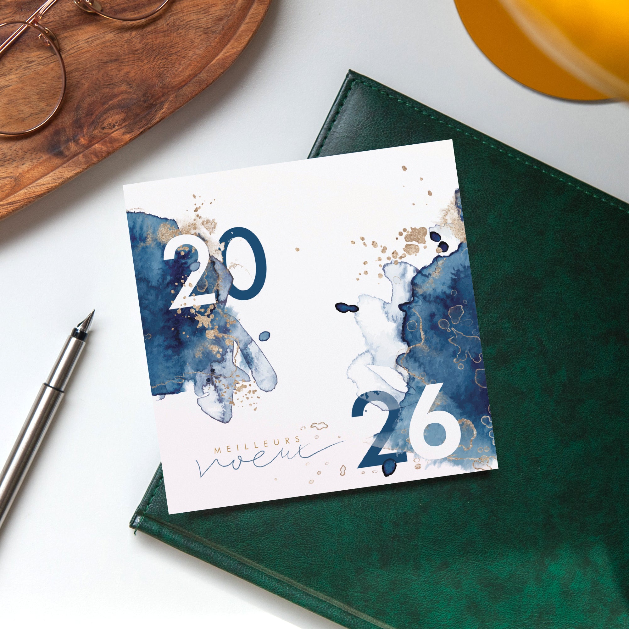 Poussière d'étoile | Vœux professionnels • Carte de voeux • Carré photo N° 4