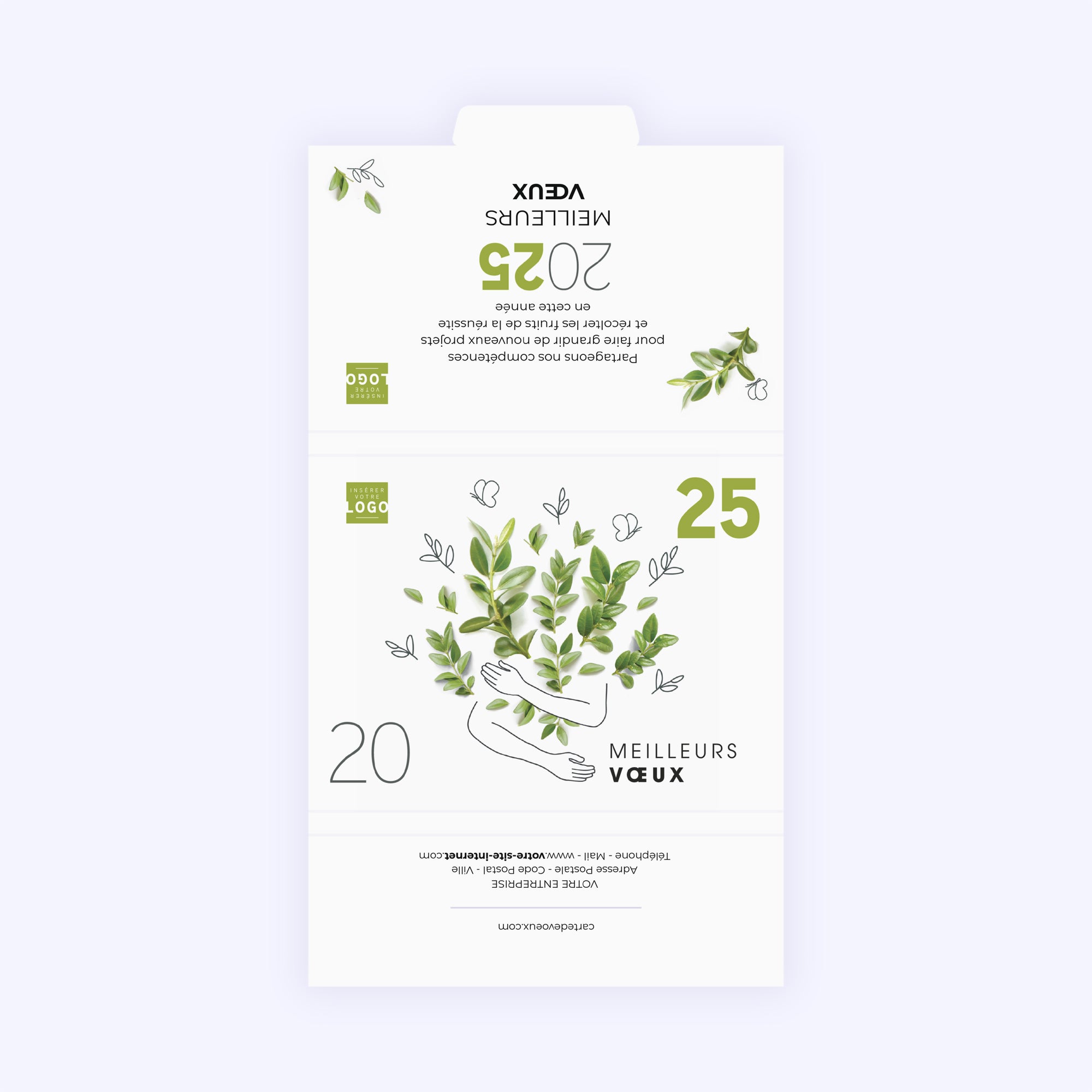 Nature is the future | Vœux professionnels • Carte chocolats • Chocolats photo N° 3