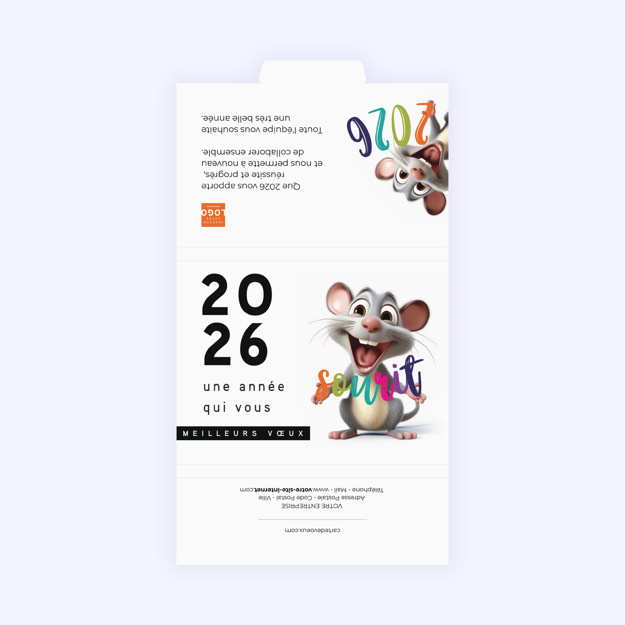 Souris | Vœux professionnels • Boite chocolat personnalisée • Maxim's de Paris photo N° 3