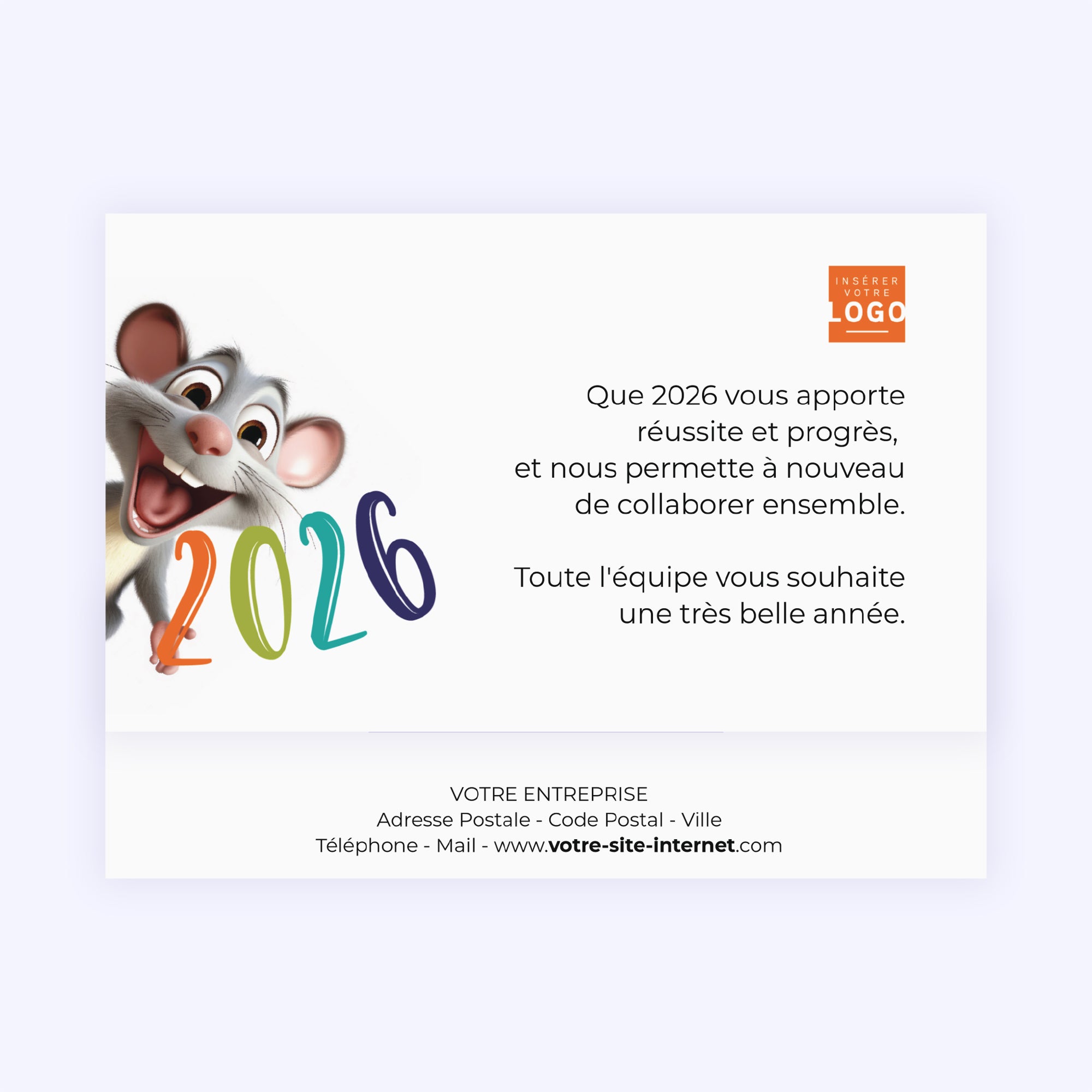 Souris | Vœux professionnels • Boite chocolat personnalisée • Maxim's de Paris photo N° 4