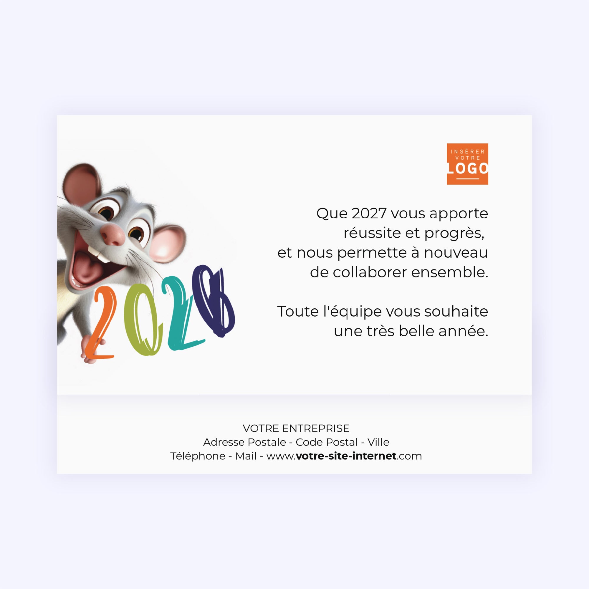 Souris | Vœux professionnels • Boite chocolat personnalisée • Maxim's de Paris photo N° 4