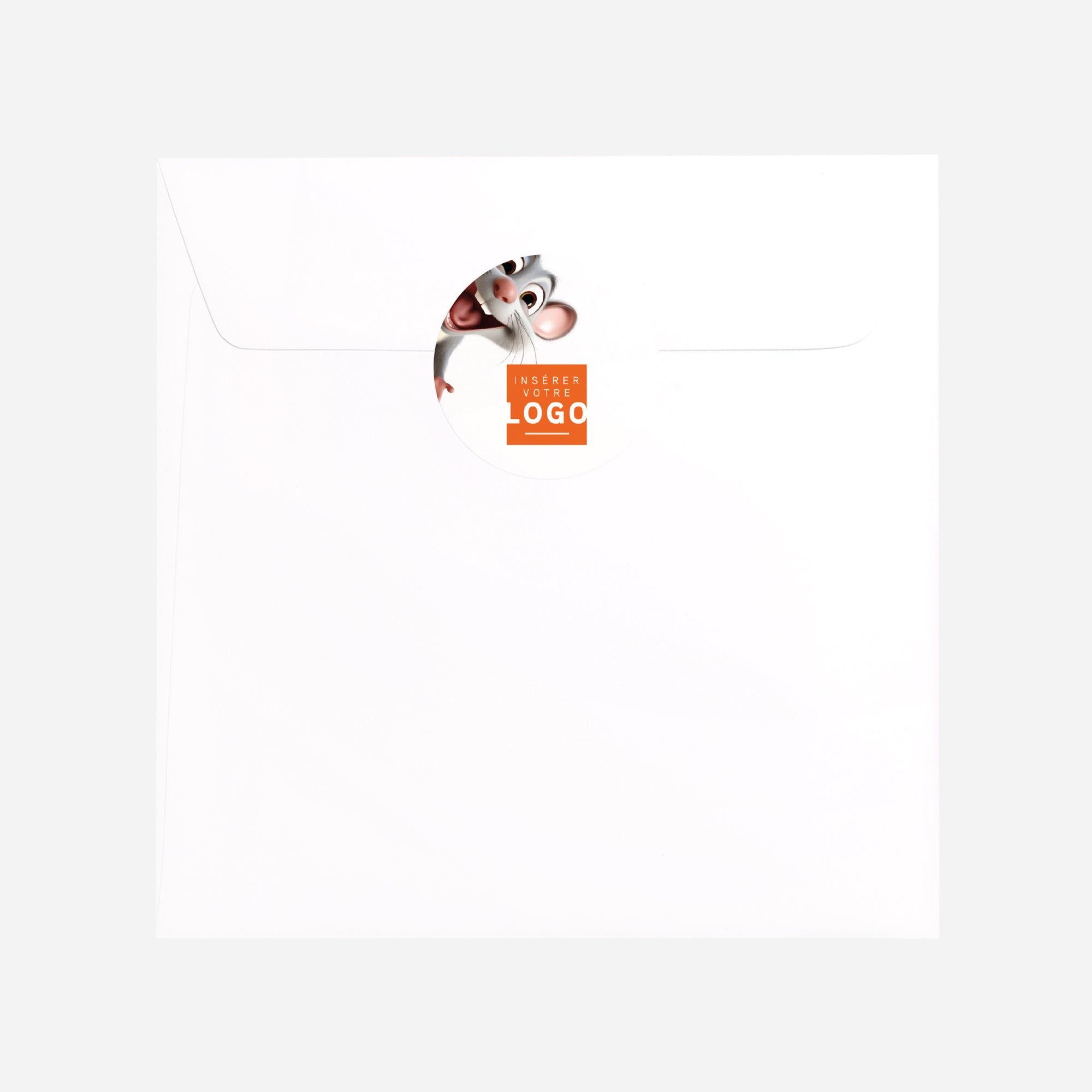Souris | Vœux professionnels • Sticker • Rond photo N° 3