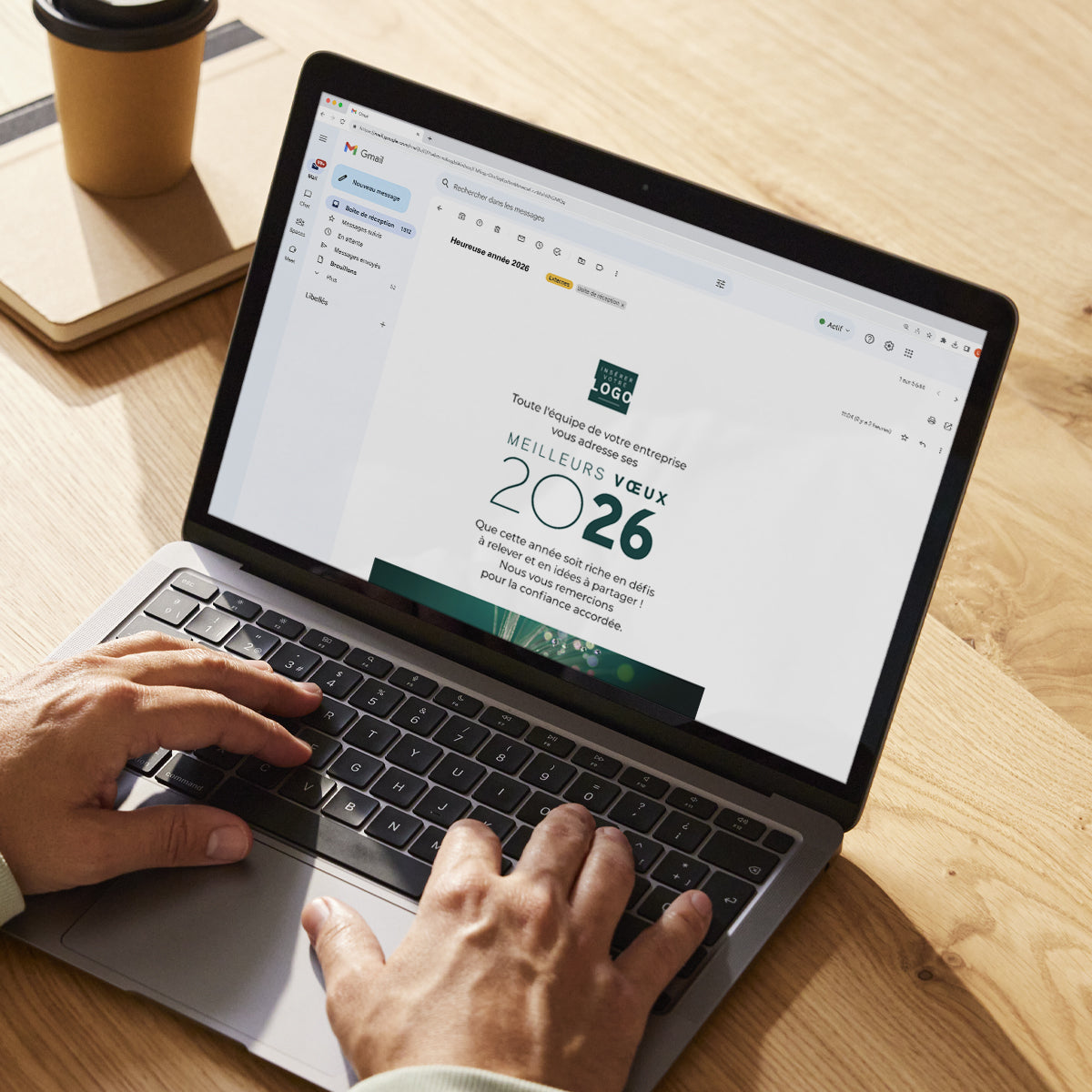 Perle d'eau | Vœux professionnels • Carte virtuelle • eCard Image photo N° 3