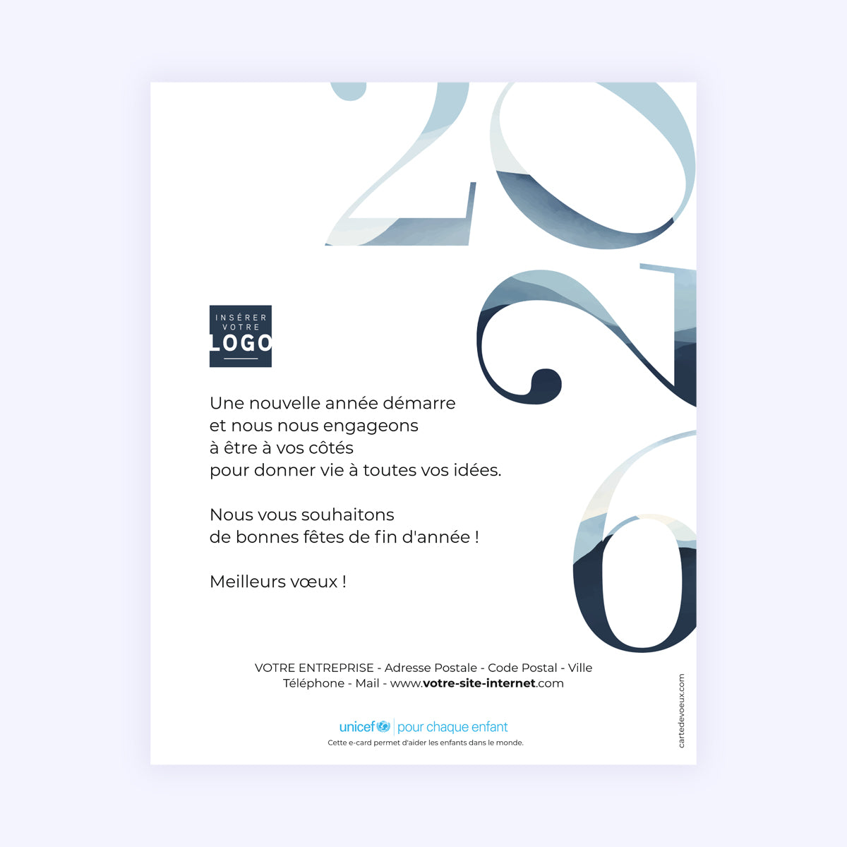 Horizons | Vœux professionnels • Carte virtuelle • eCard Image photo N° 1