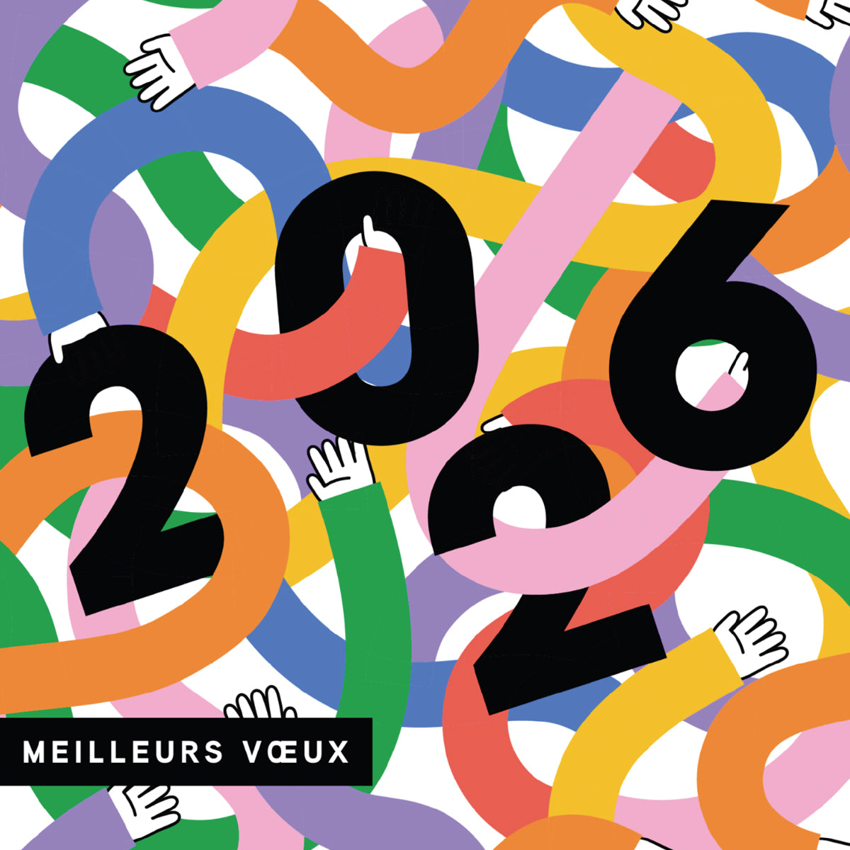 2026 en couleurs | Vœux professionnels • Carte virtuelle • eCard Vidéo photo N° 1