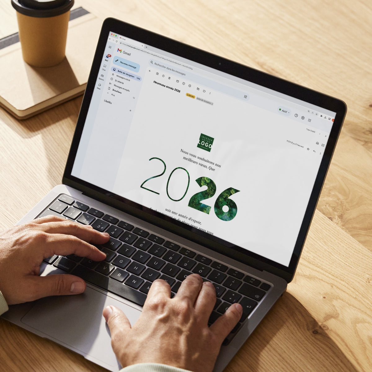 Planète verte | Vœux professionnels • Carte virtuelle • eCard Image photo N° 3