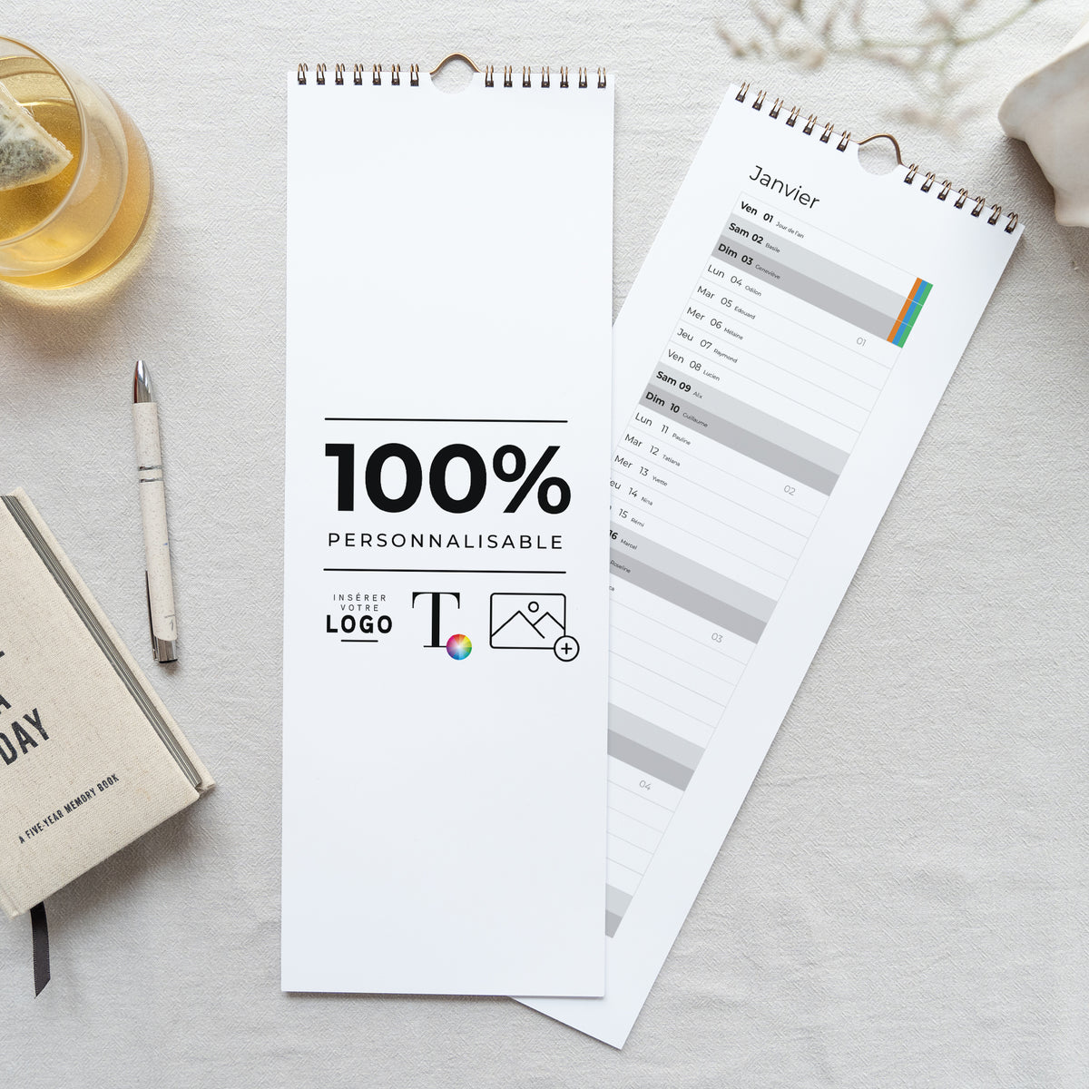 Do It Yourself | Vœux professionnels • Calendrier professionnel • Perpétuel photo N° 1