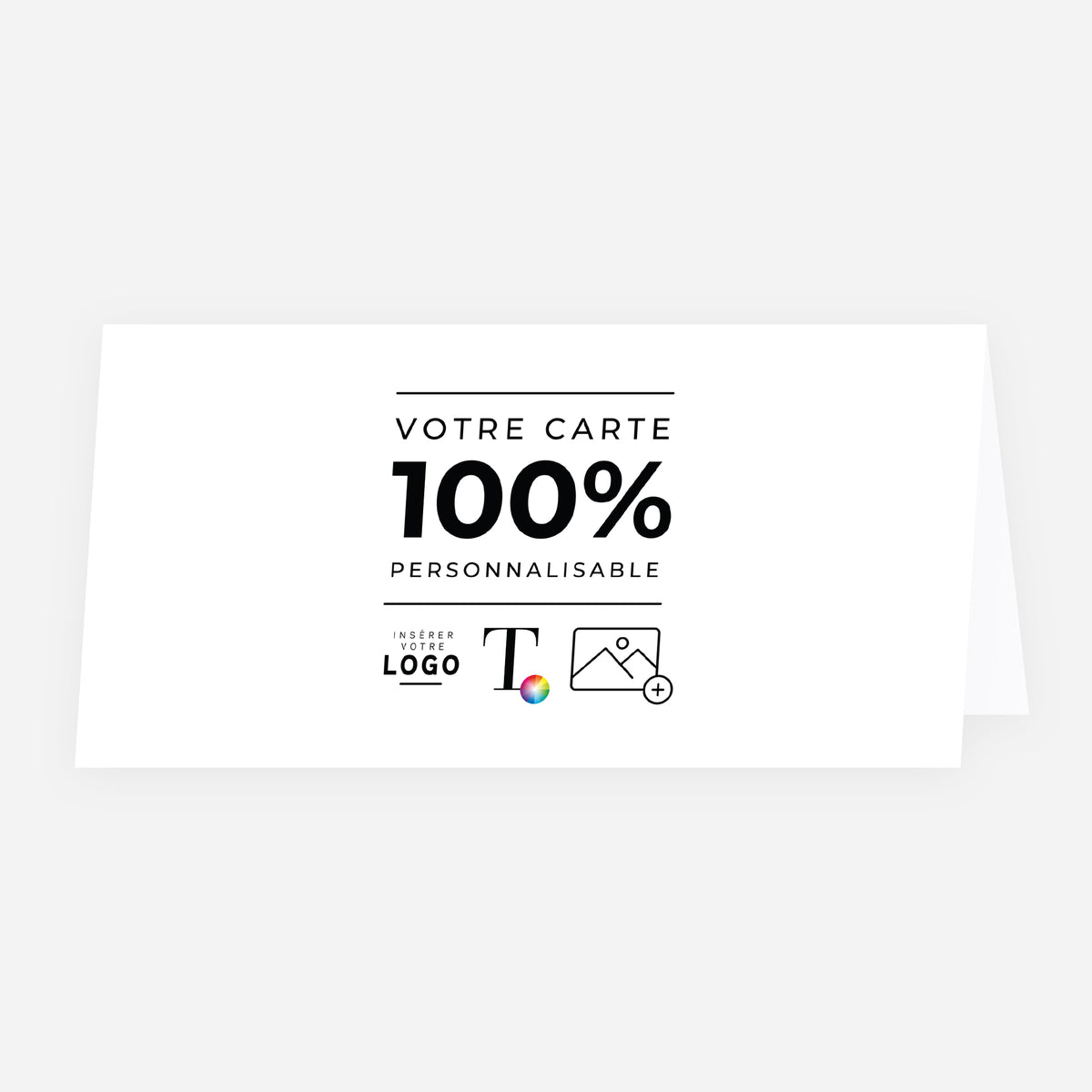 Do It Yourself | Vœux professionnels • Carte de voeux • Panoramique pliable photo N° 1