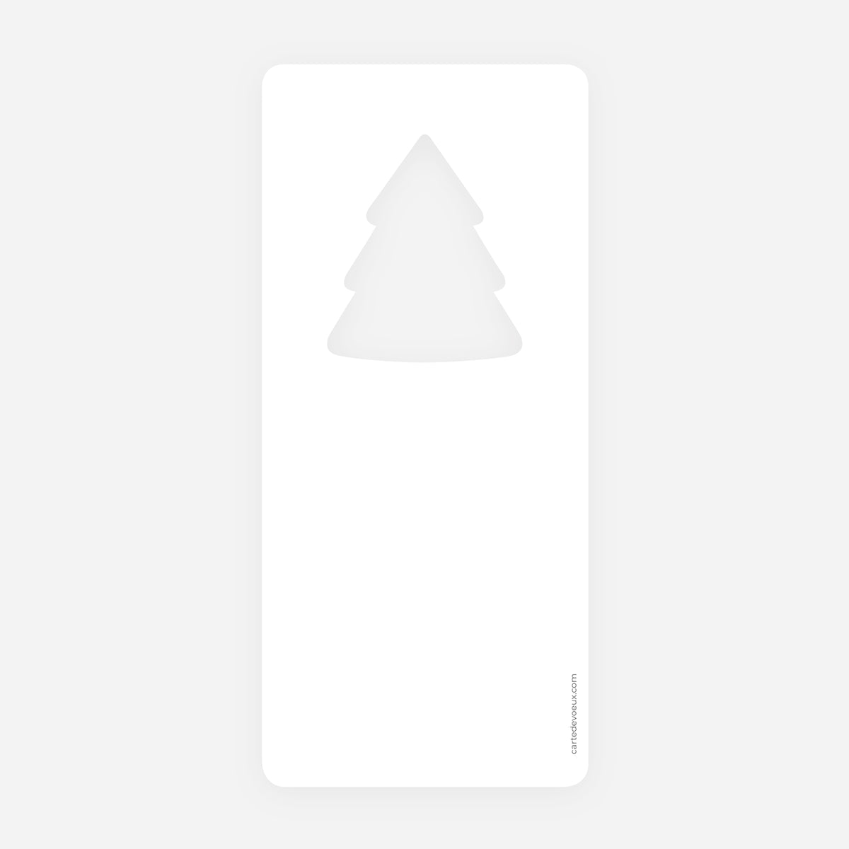 Do It Yourself | Vœux professionnels • Carte de voeux • Sapin découpé photo N° 2