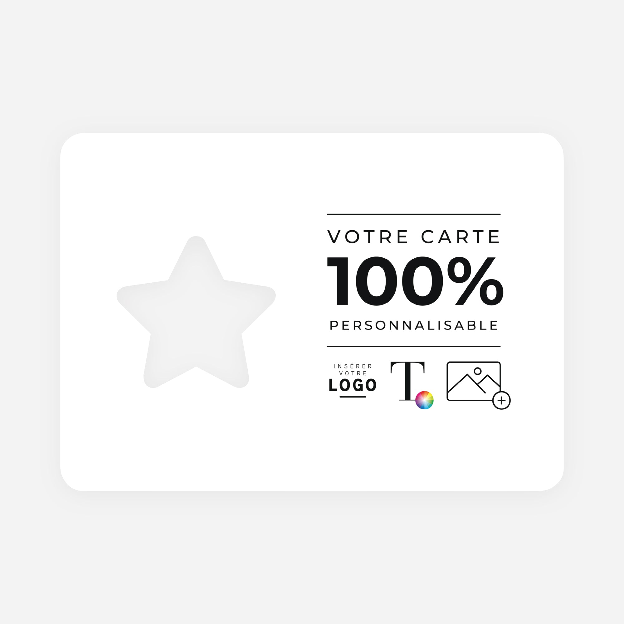 Do It Yourself | Vœux professionnels • Carte de voeux • Étoile découpée photo N° 1