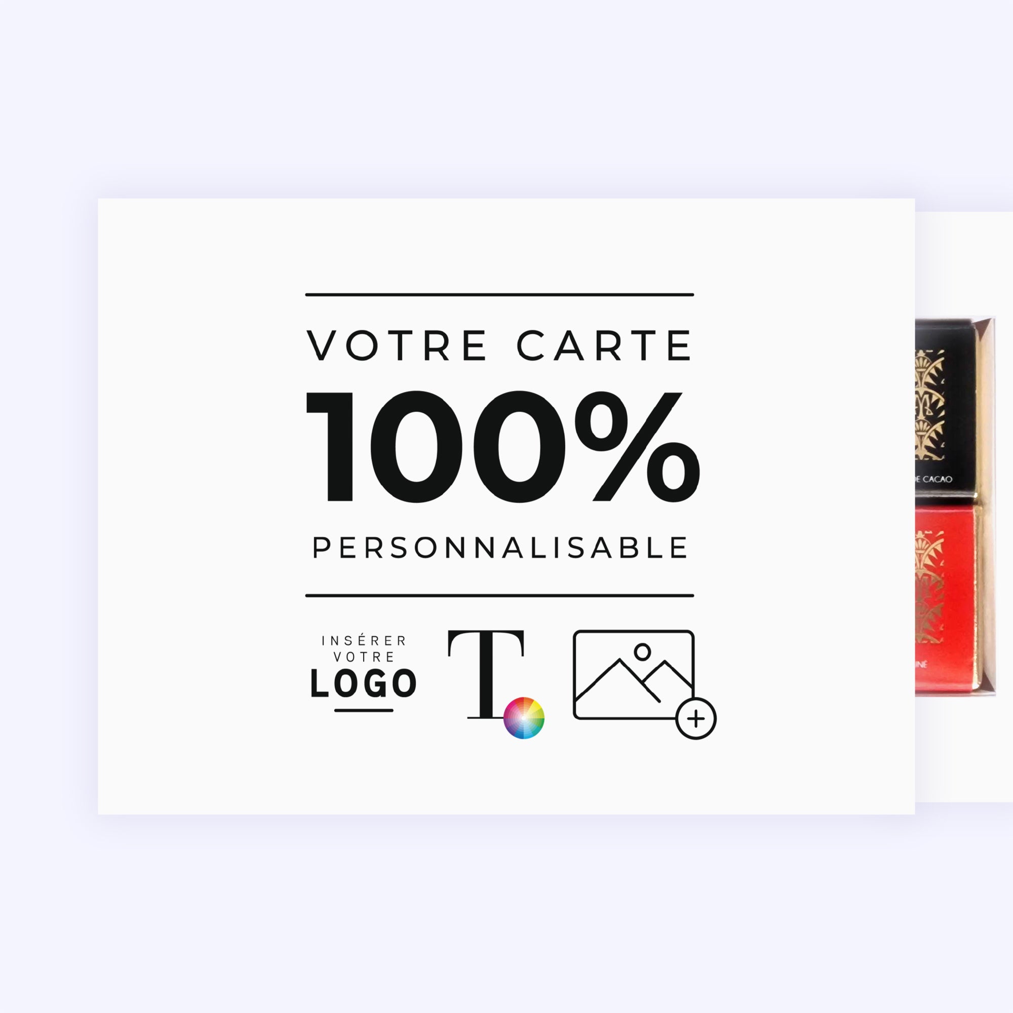 Do It Yourself VII | Vœux professionnels • Boite chocolat personnalisée • Maxim's de Paris photo N° 2