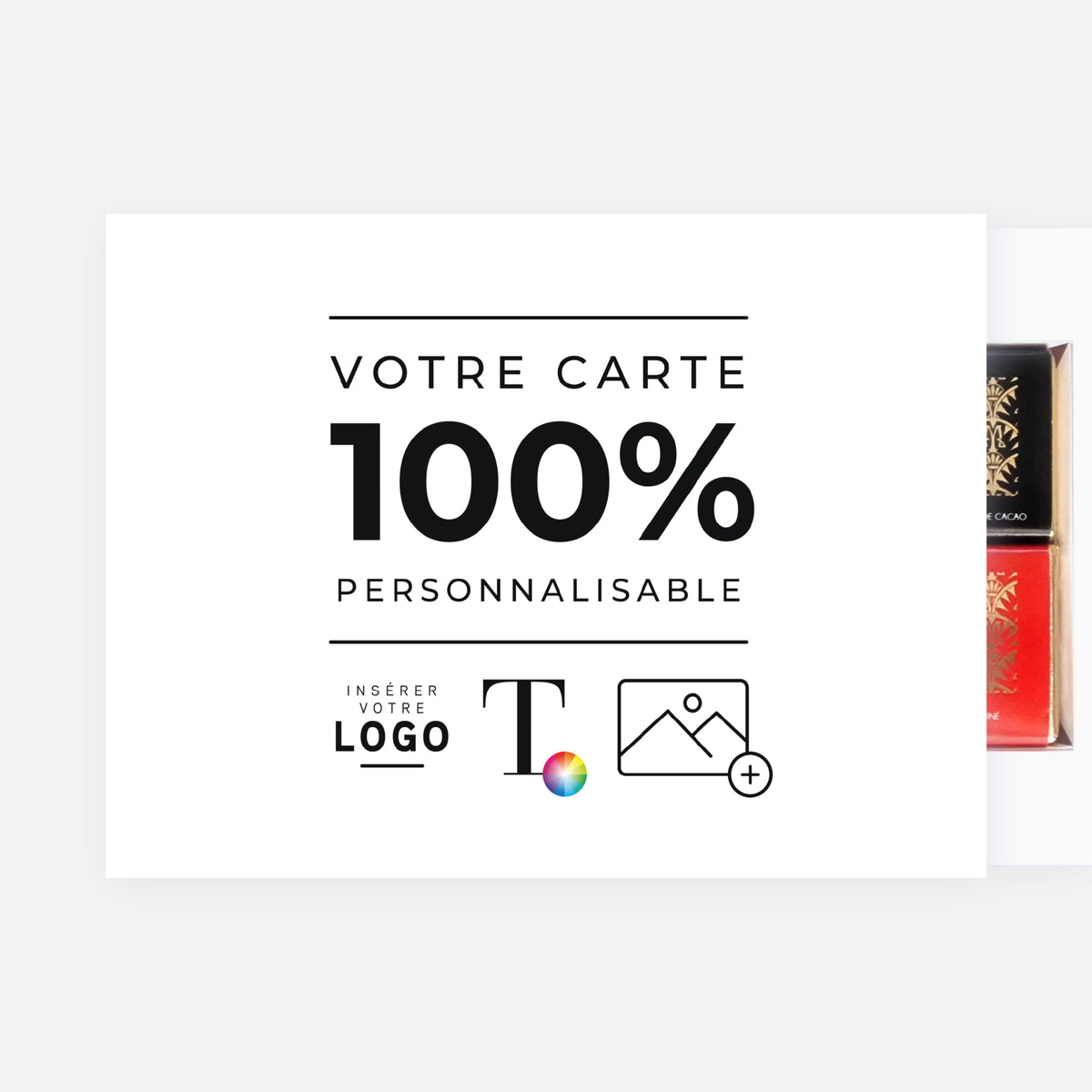 Do It Yourself | Vœux professionnels • Boite chocolat personnalisée • Chocolats Maxim's photo N° 2