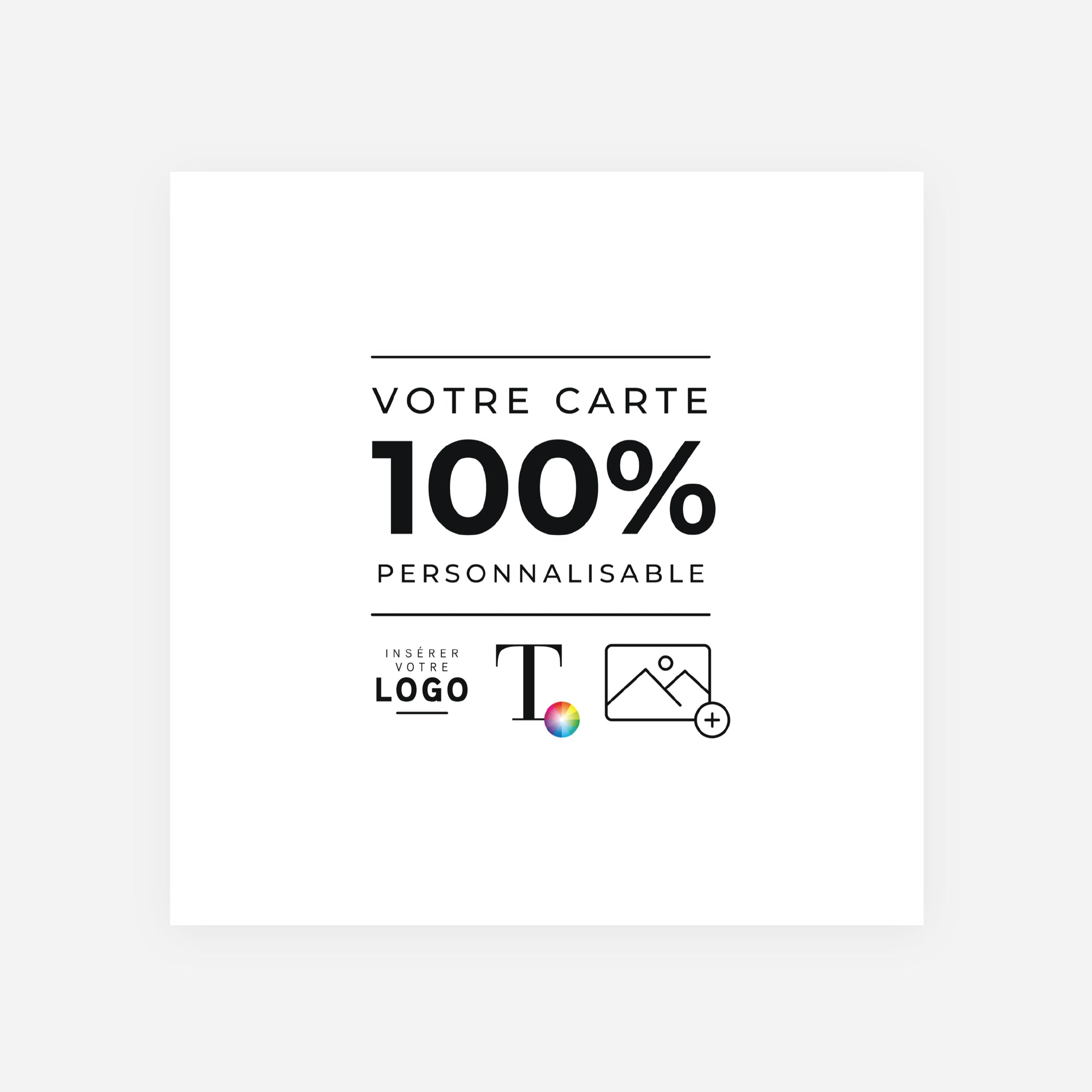 Do It Yourself VII | Vœux professionnels • Carte de voeux • Carré photo N° 1