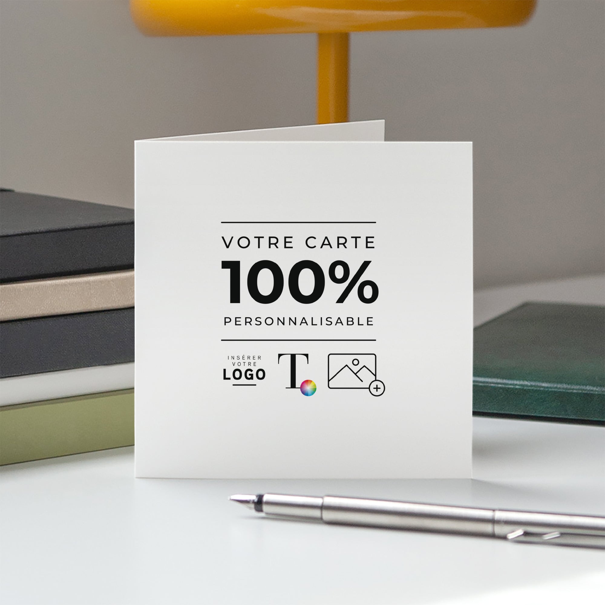 Do It Yourself VII | Vœux professionnels • Carte de voeux • Carré double photo N° 5