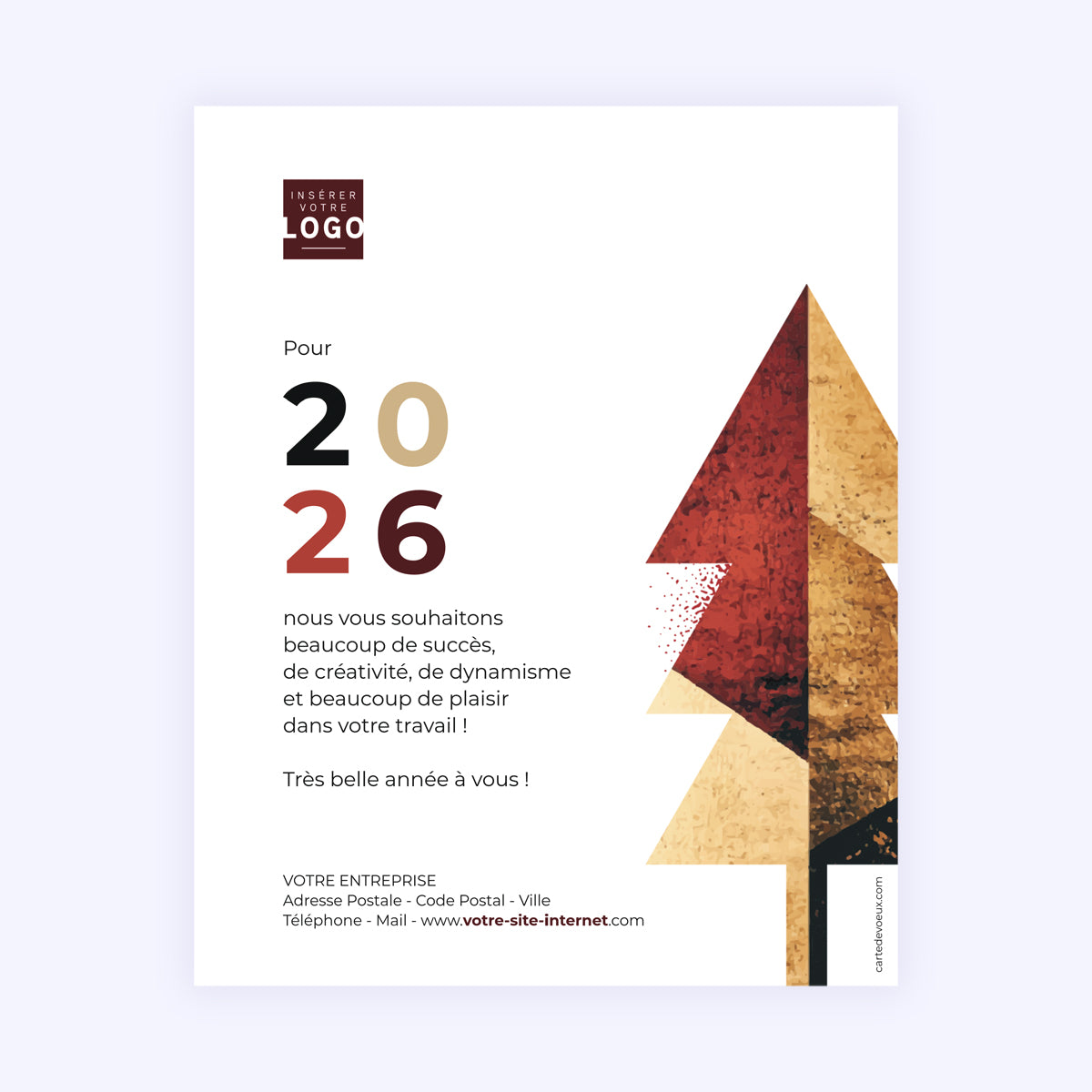 Prestige de Noël | Vœux professionnels • Carte virtuelle • eCard Image photo N° 1