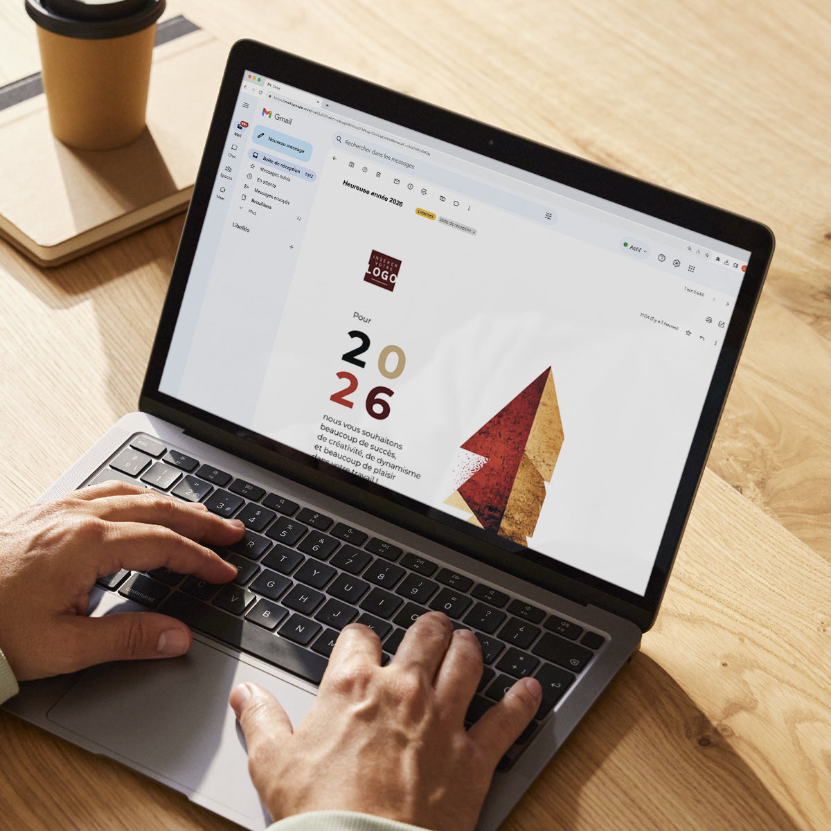 Prestige de Noël | Vœux professionnels • Carte virtuelle • eCard Image photo N° 3