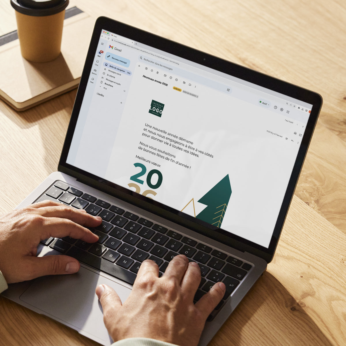 Sapins d’exception | Vœux professionnels • Carte virtuelle • eCard Image photo N° 3