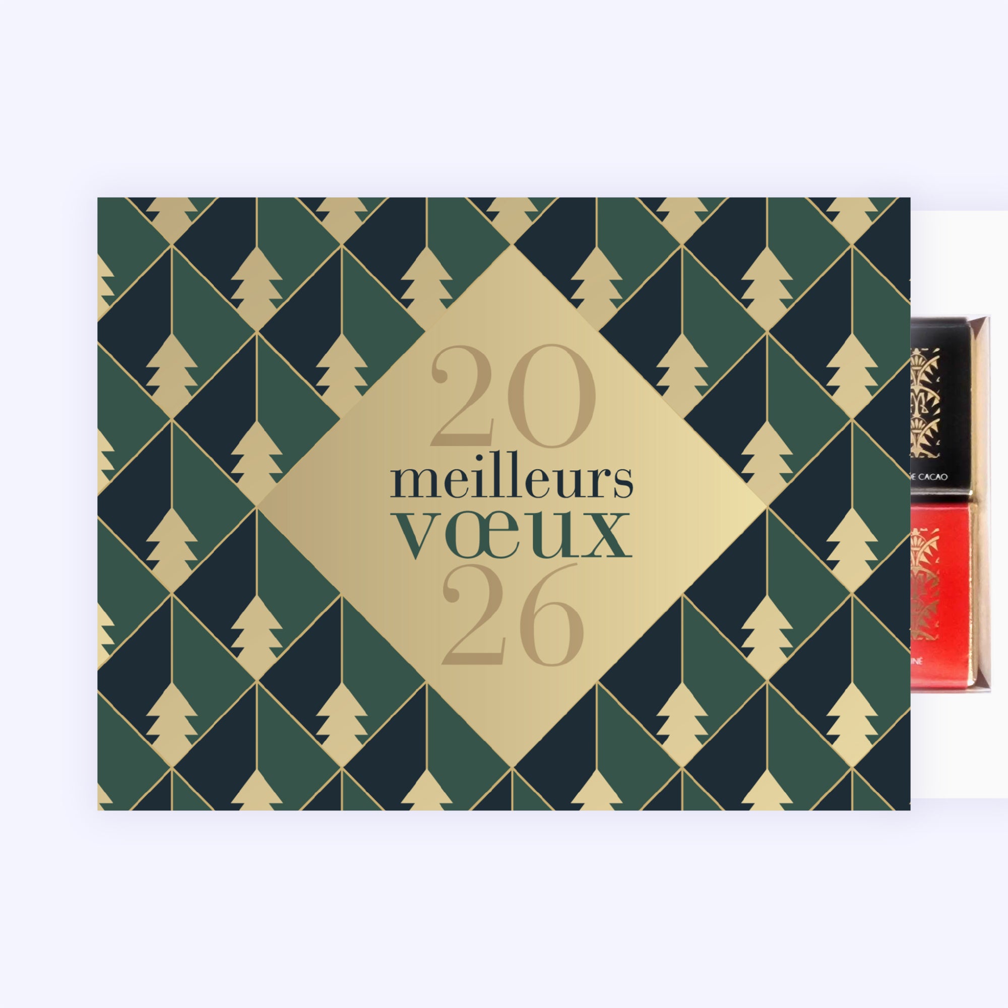 Un Noël authentique | Vœux professionnels • Carte chocolats • Maxim's de Paris photo N° 1